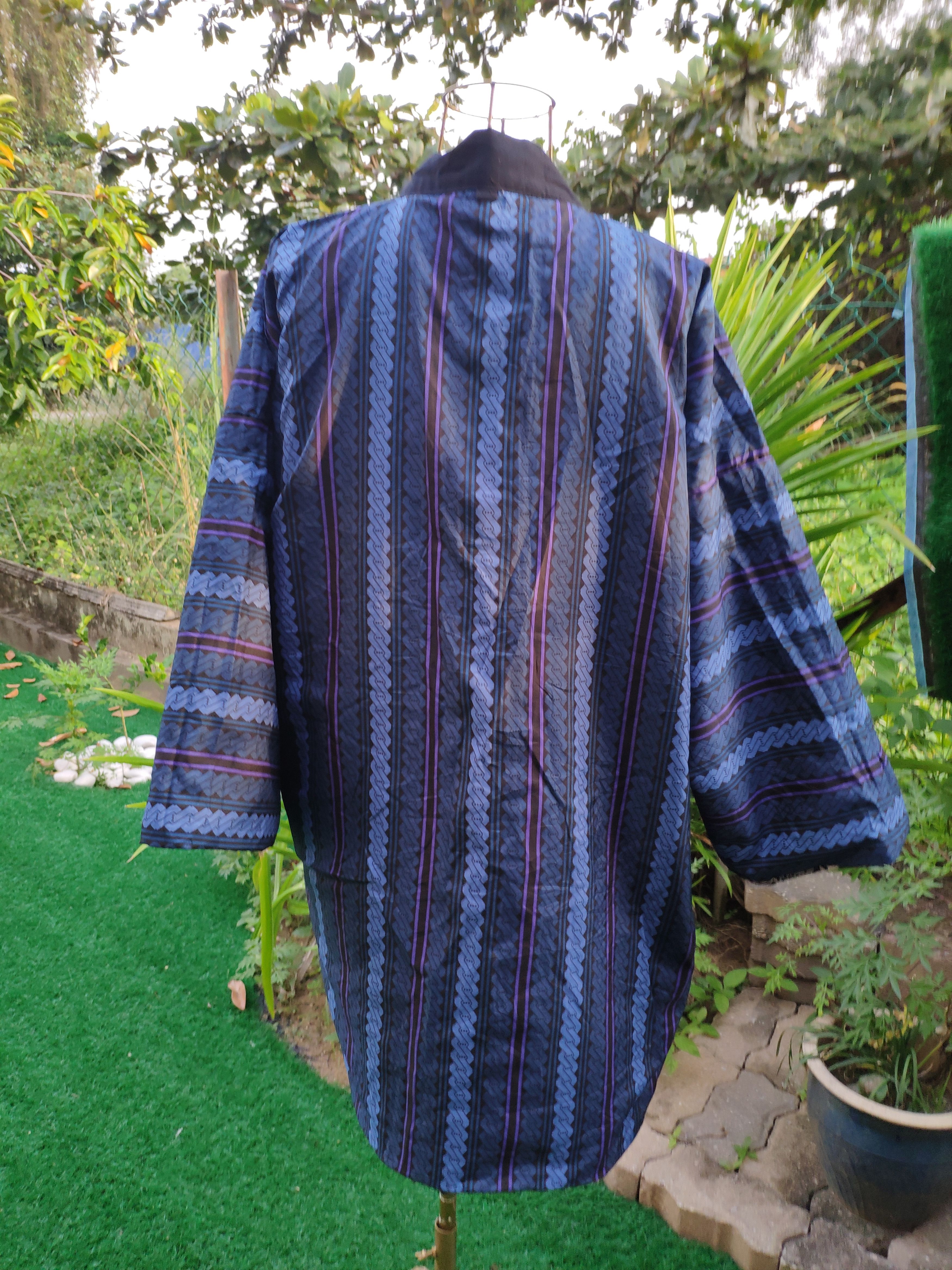 Japanese Brand × Vintage Kimono Skull Japanese Reversible Size US L / EU 52-54 / 3 - 9 Thumbnail