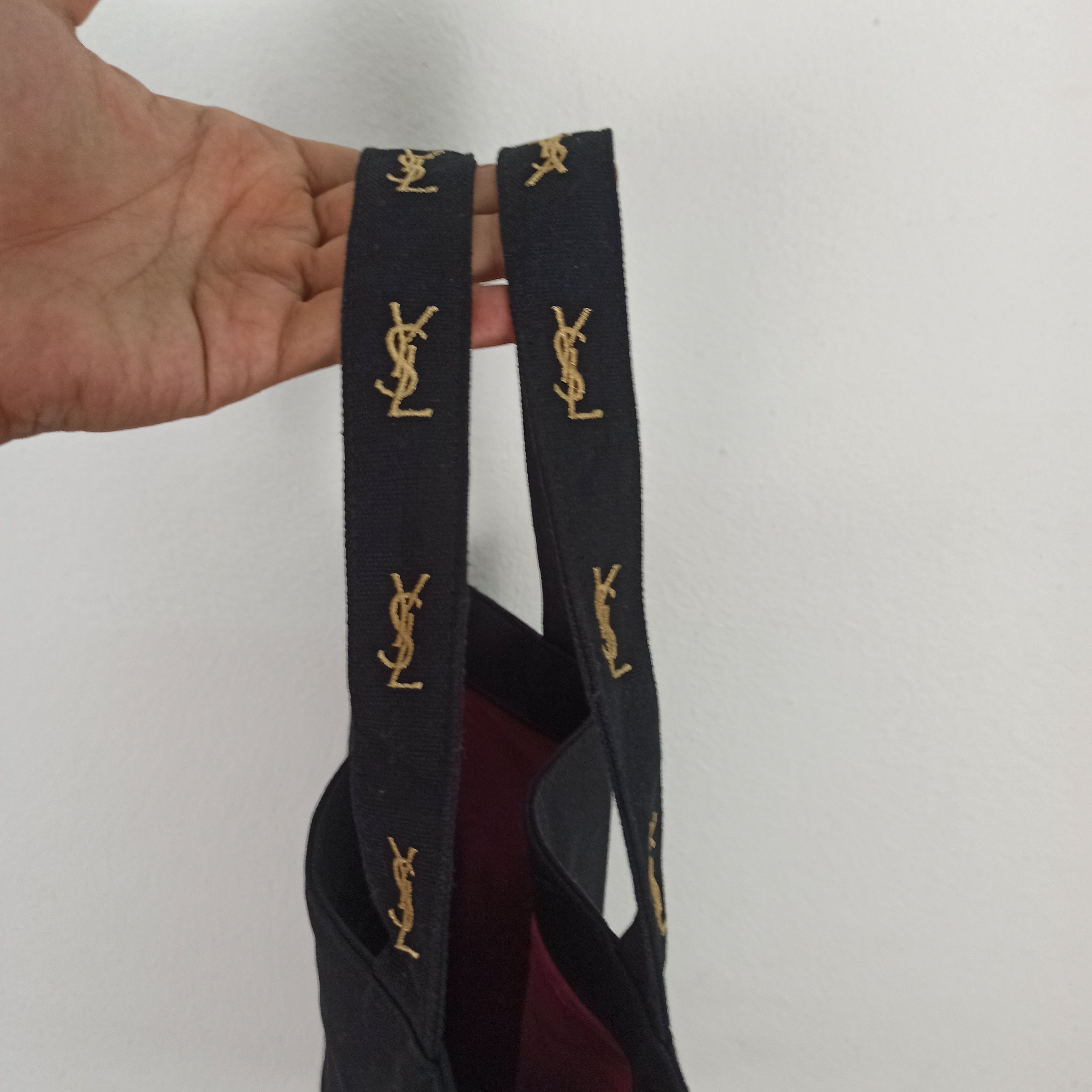 Designer VINTAGE YSL PARFUMS TOTEBAG Size ONE SIZE - 6 Thumbnail