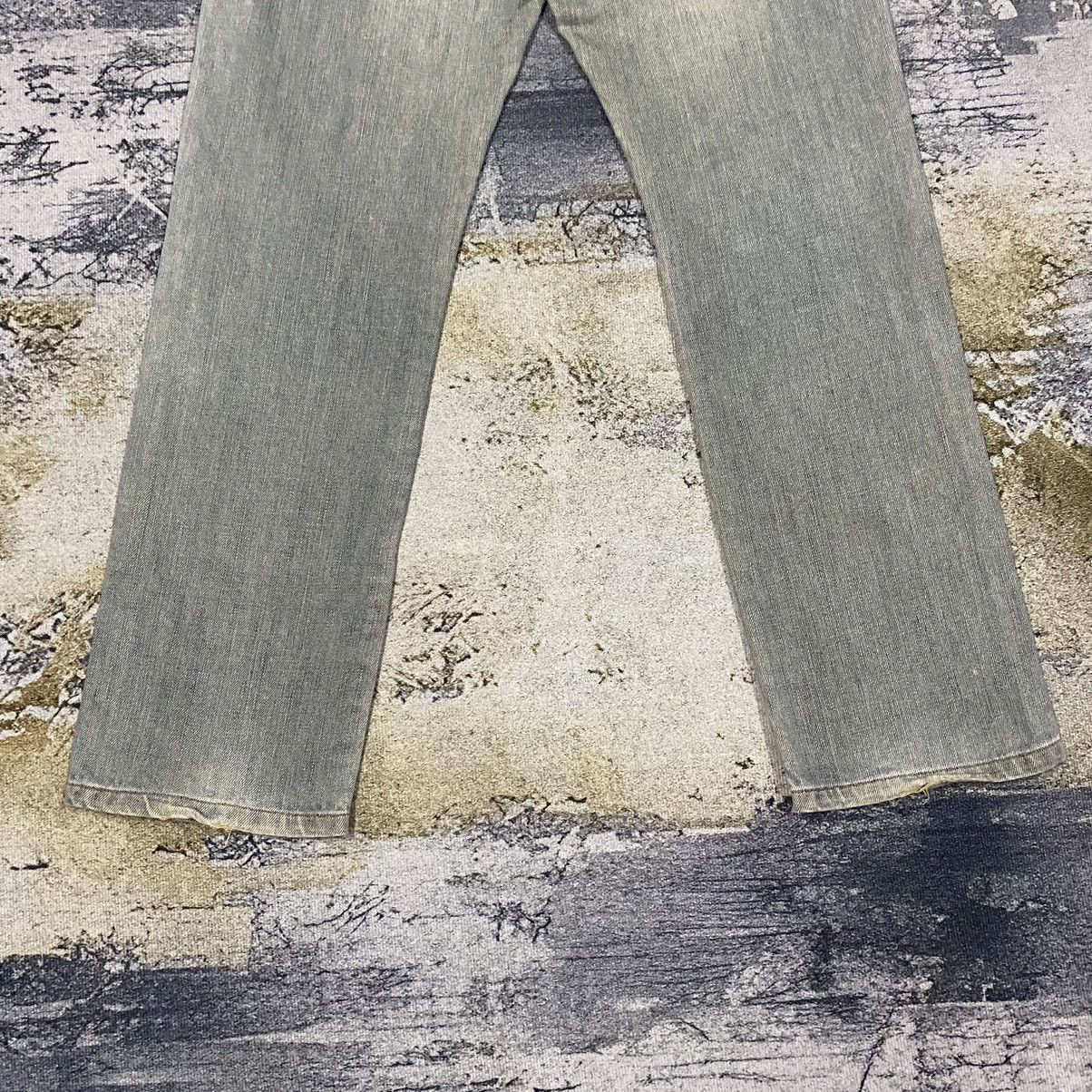 Japanese Brand Vintage Japan Edwin Faded Black Distressed Denim Jeans Size US 30 / EU 46 - 8 Thumbnail
