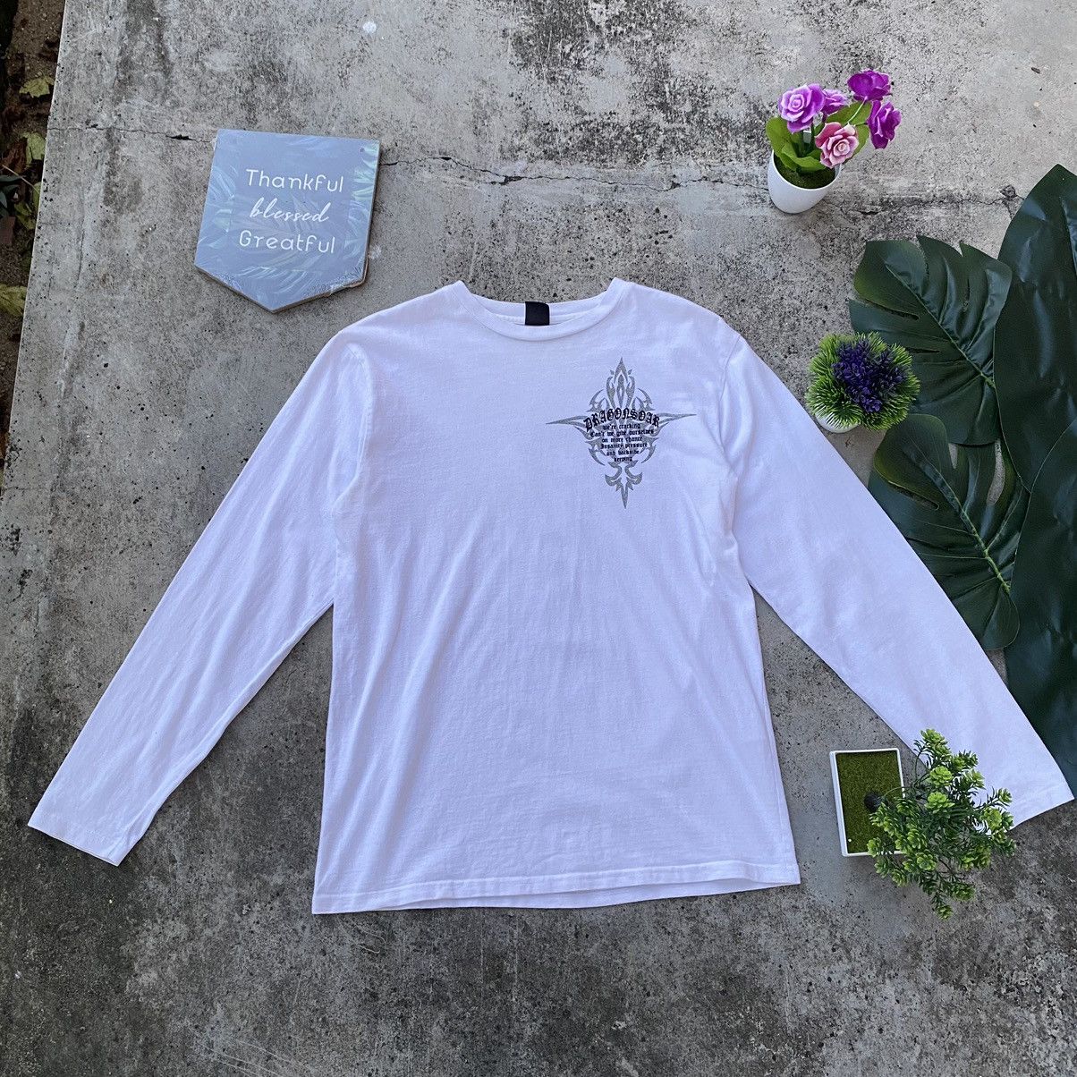 Japanese Brand × Vintage Vintage Japanese Big Logo Long Sleeve Size US M / EU 48-50 / 2 - 5 Thumbnail