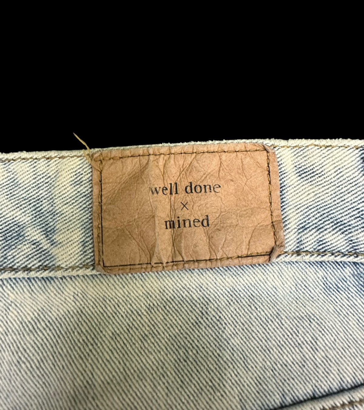 WE11DONE We11done X Mined Rusty Wash Denim Pants Size US 30 / EU 46 - 10 Thumbnail