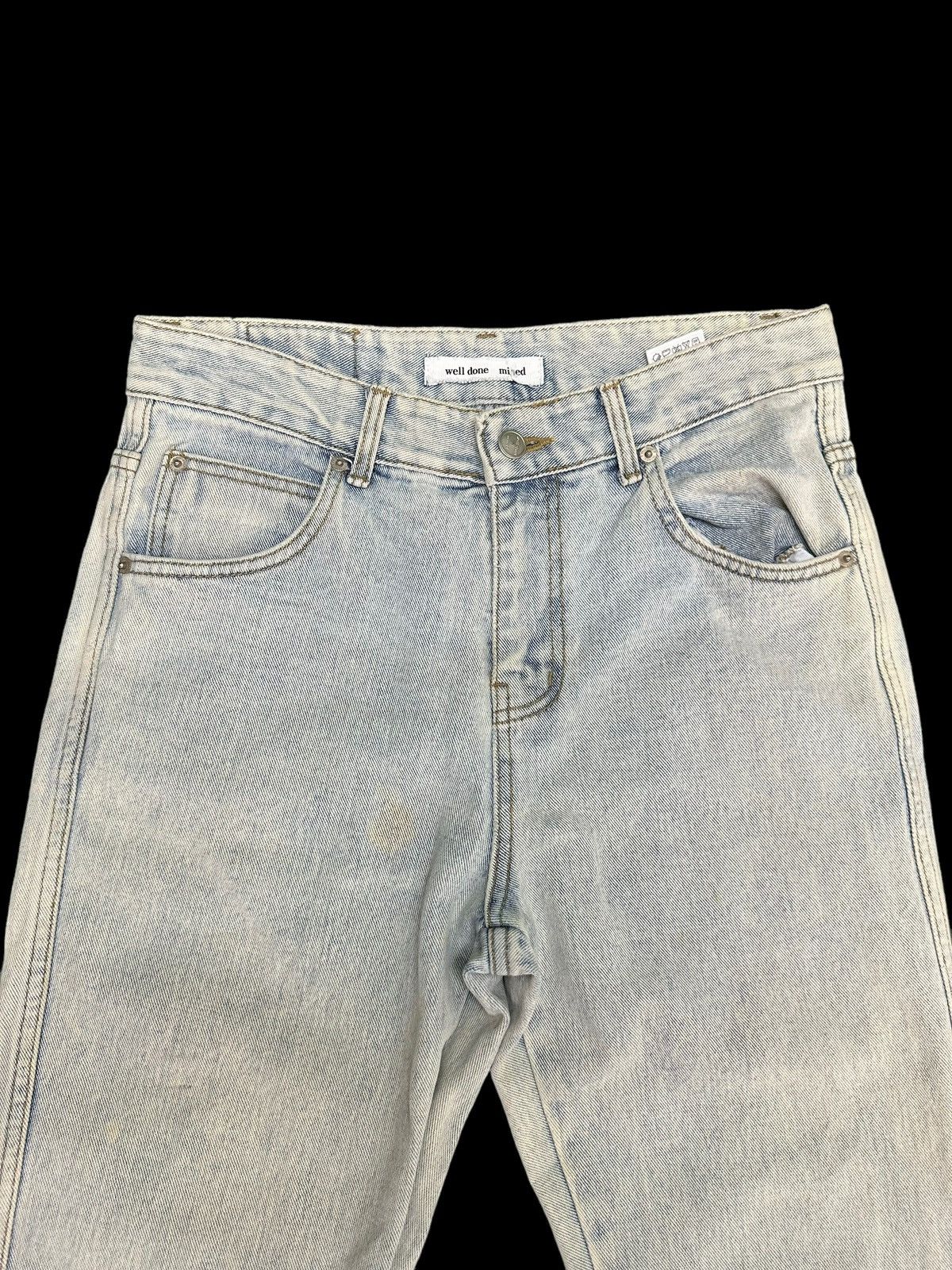 WE11DONE We11done X Mined Rusty Wash Denim Pants Size US 30 / EU 46 - 2 Thumbnail