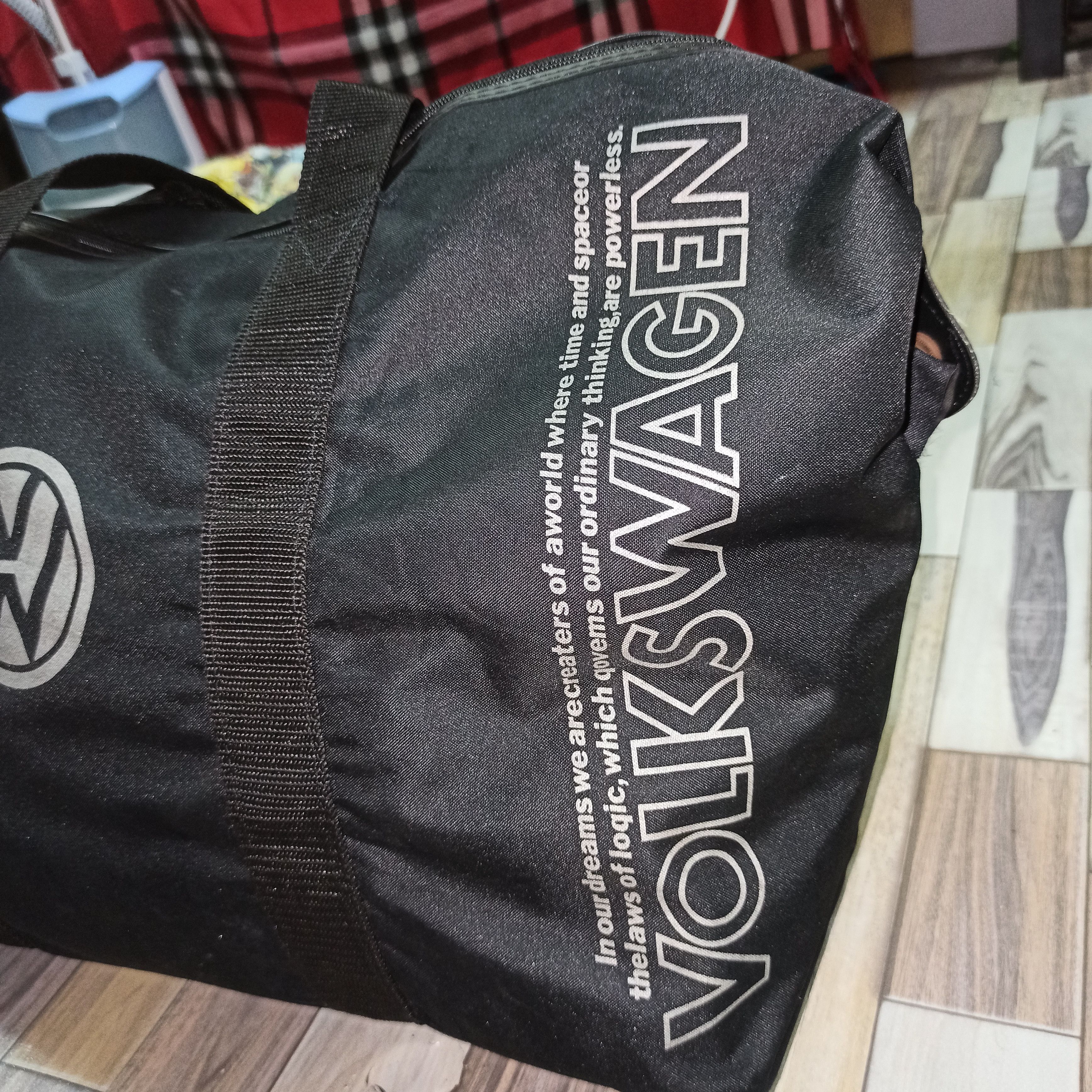 Vintage Vintage Volkswagen Racing Bag Travel Good Condition Size ONE SIZE - 2 Thumbnail