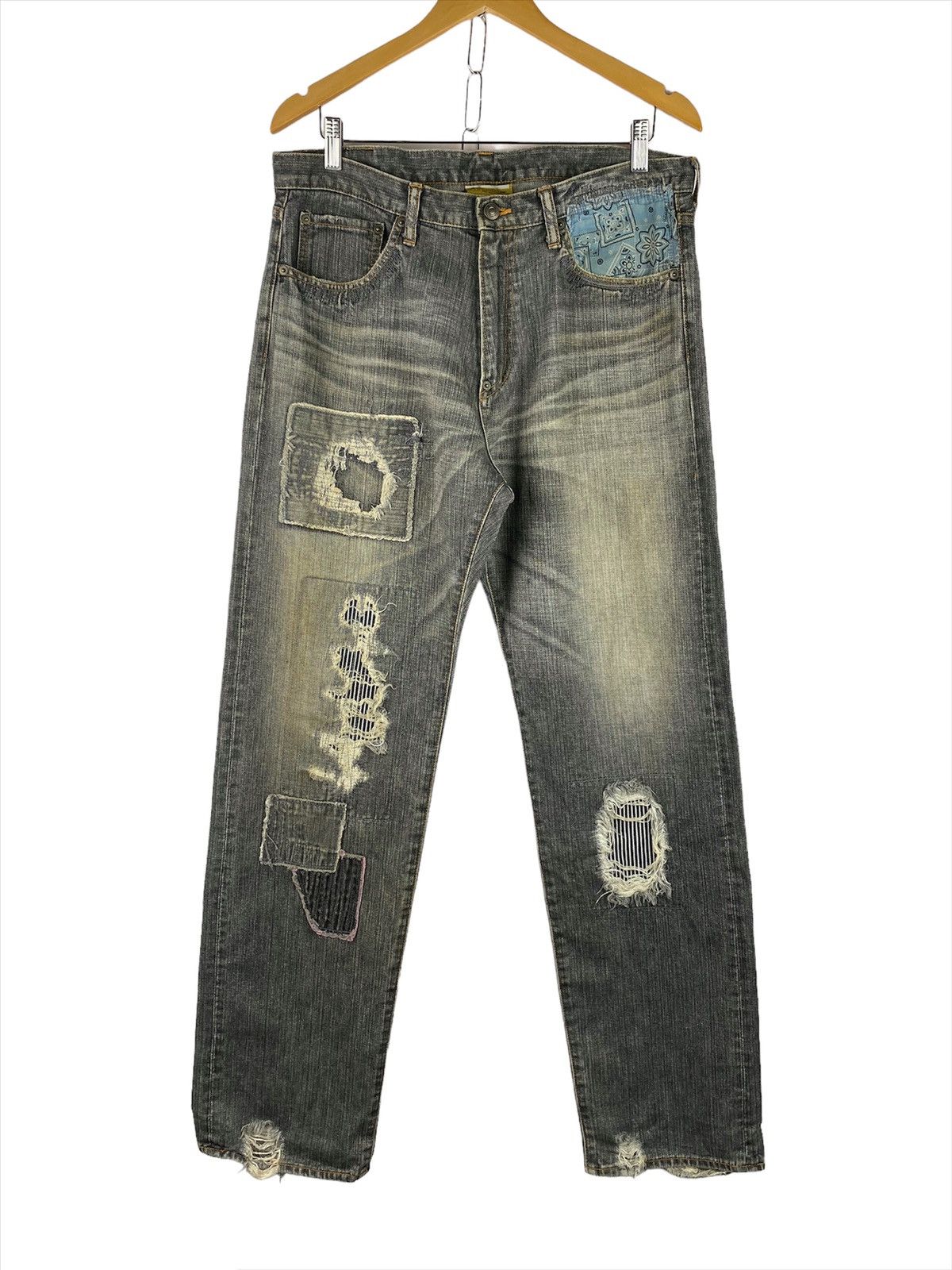 パンツ SWAGGER pirates wide denim PHENOMENON SWAGGER pirates wide denim PHENOMENON