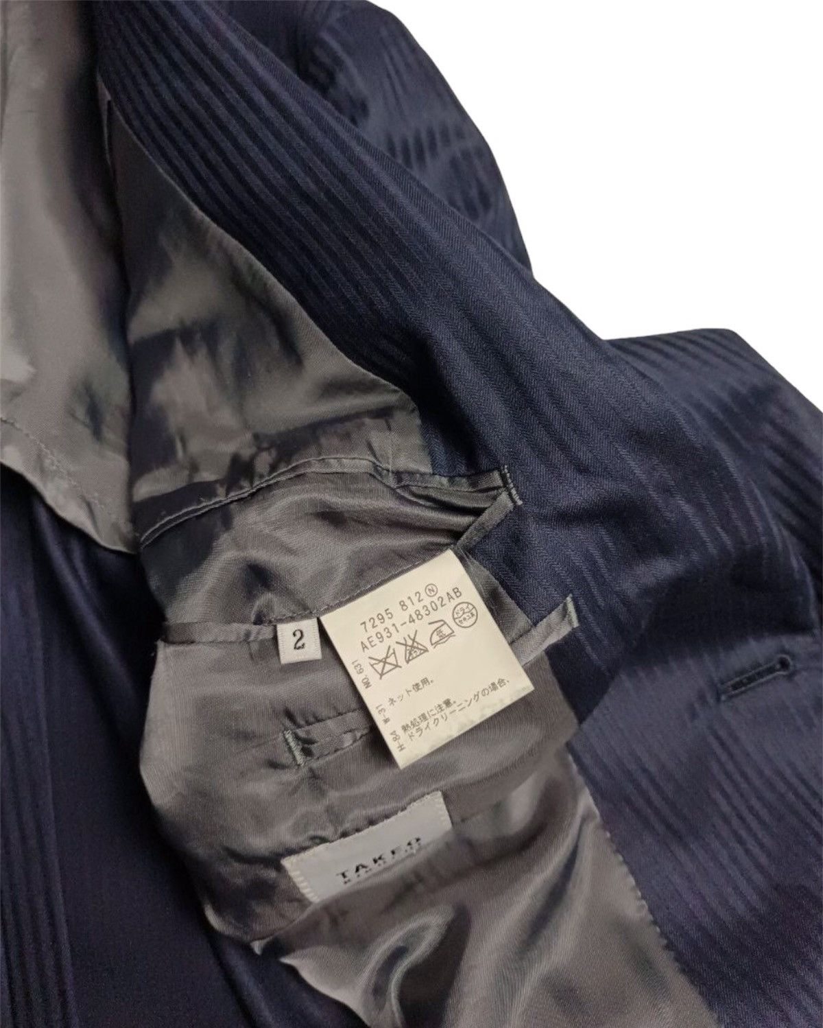Japanese Brand × Takeo Kikuchi Takeo Kikuchi Stripes Suit Tailored Jacket Size US M / EU 48-50 / 2 - 6 Thumbnail