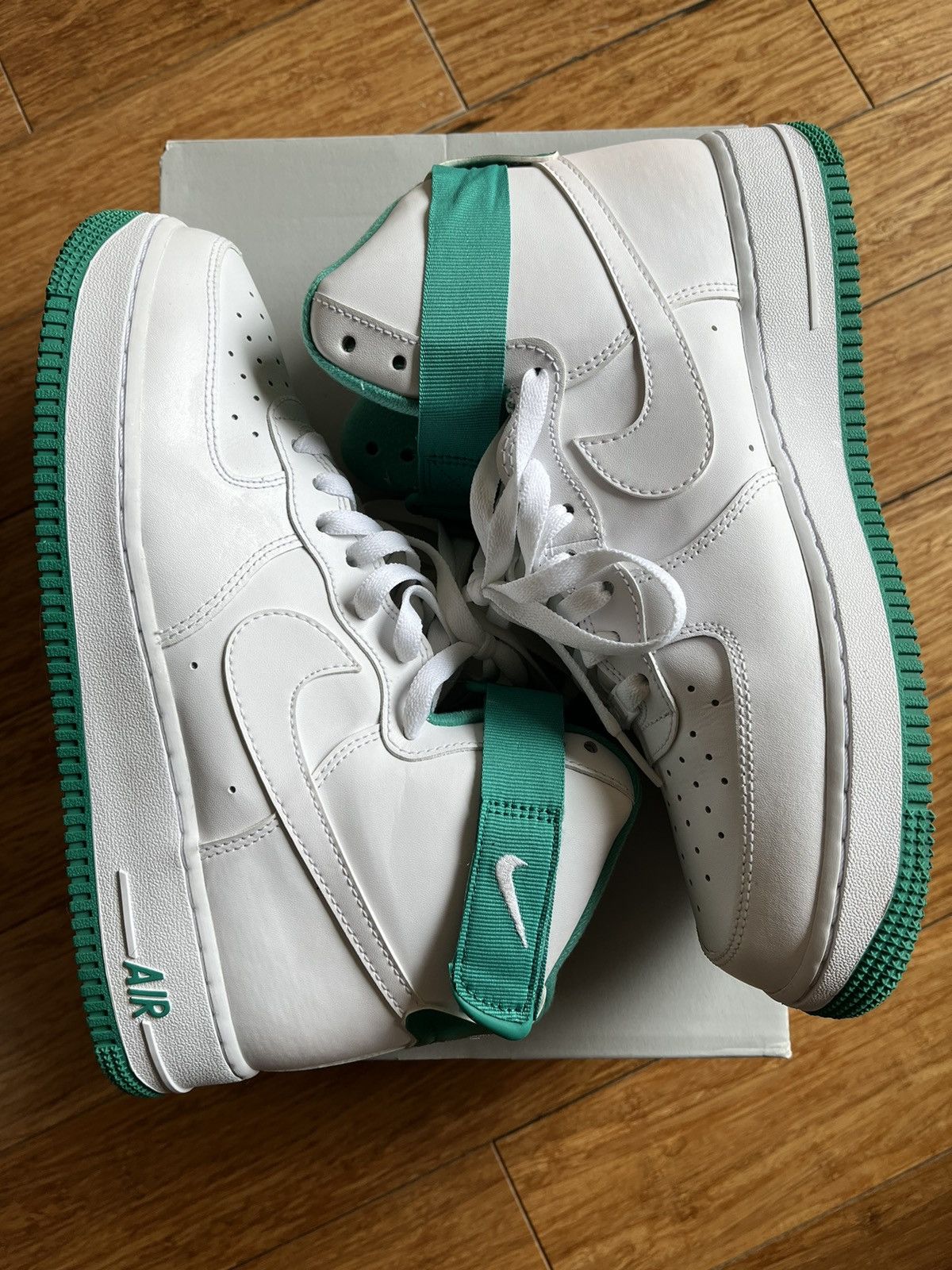 Nike Nike Air Force 1 high Neptune green US9 Size US 9 / EU 42 - 3 Thumbnail