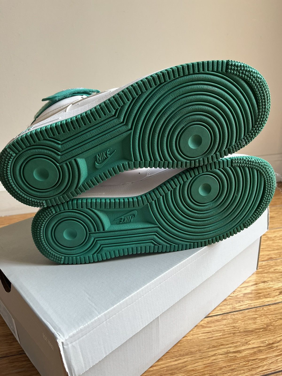 Nike Nike Air Force 1 high Neptune green US9 Size US 9 / EU 42 - 5 Thumbnail
