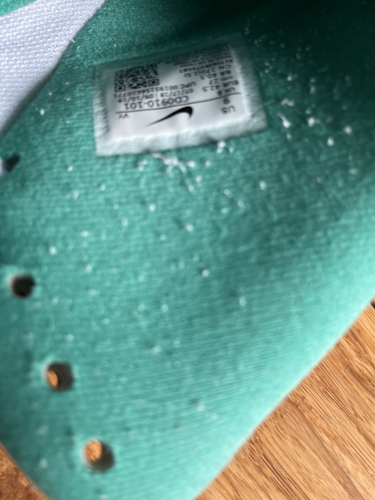 Nike Nike Air Force 1 high Neptune green US9 Size US 9 / EU 42 - 9 Thumbnail
