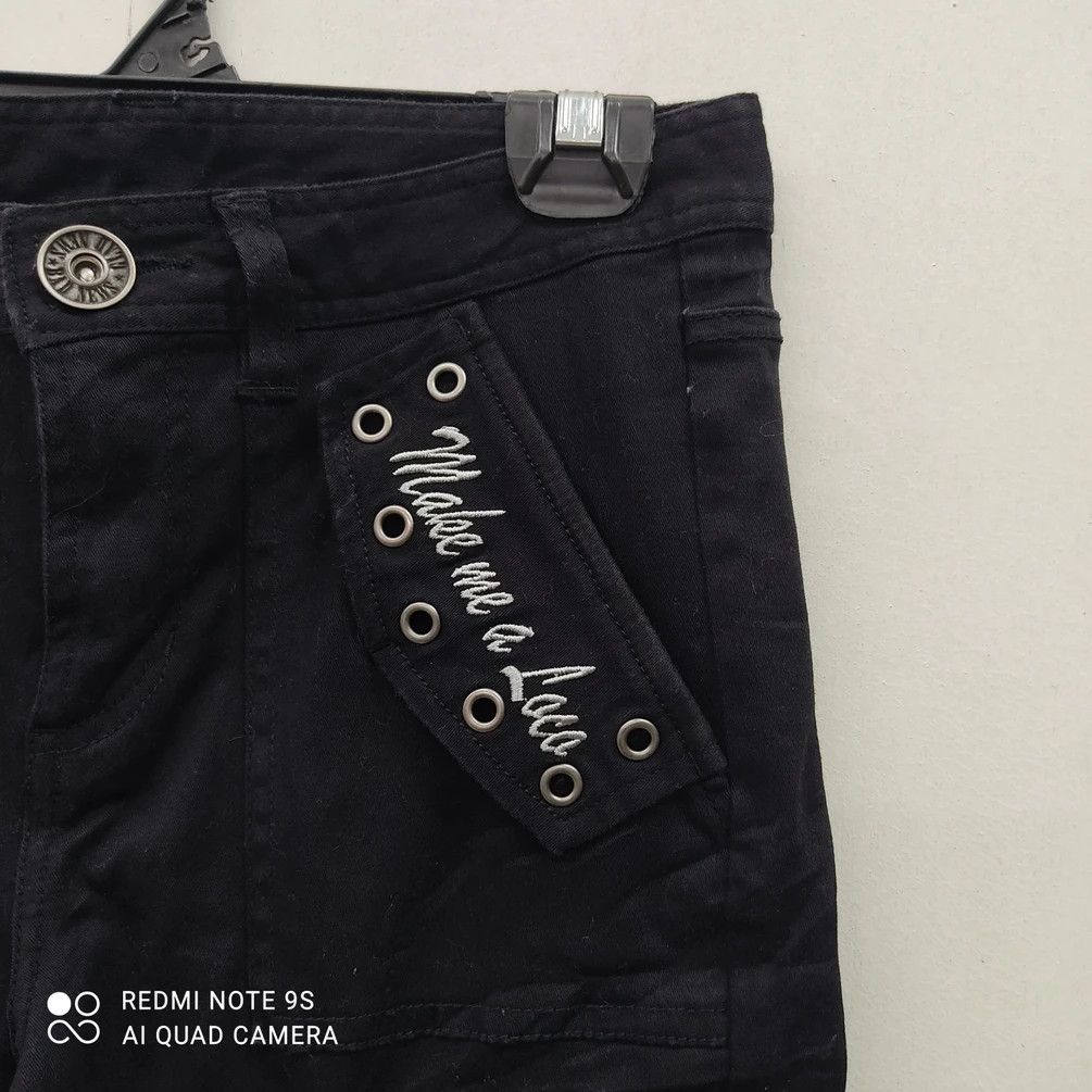 Japanese Brand Bad New From Glad News Radio Clash Black Multipocket Pant Size US 28 / EU 44 - 7 Thumbnail