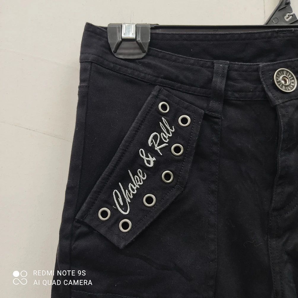 Japanese Brand Bad New From Glad News Radio Clash Black Multipocket Pant Size US 28 / EU 44 - 6 Thumbnail