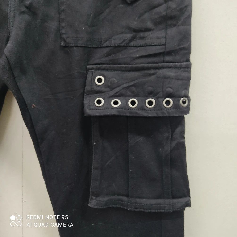 Japanese Brand Bad New From Glad News Radio Clash Black Multipocket Pant Size US 28 / EU 44 - 9 Thumbnail