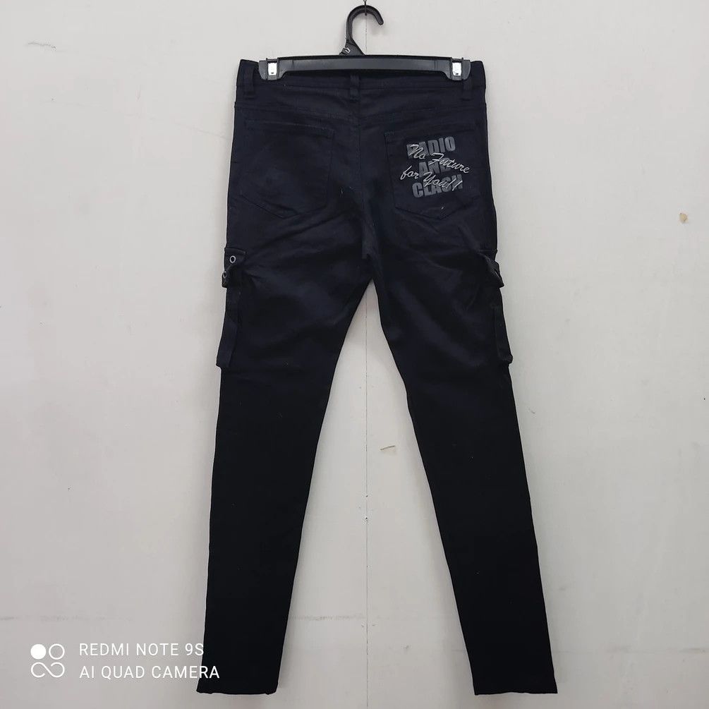 Japanese Brand Bad New From Glad News Radio Clash Black Multipocket Pant Size US 28 / EU 44 - 2 Thumbnail
