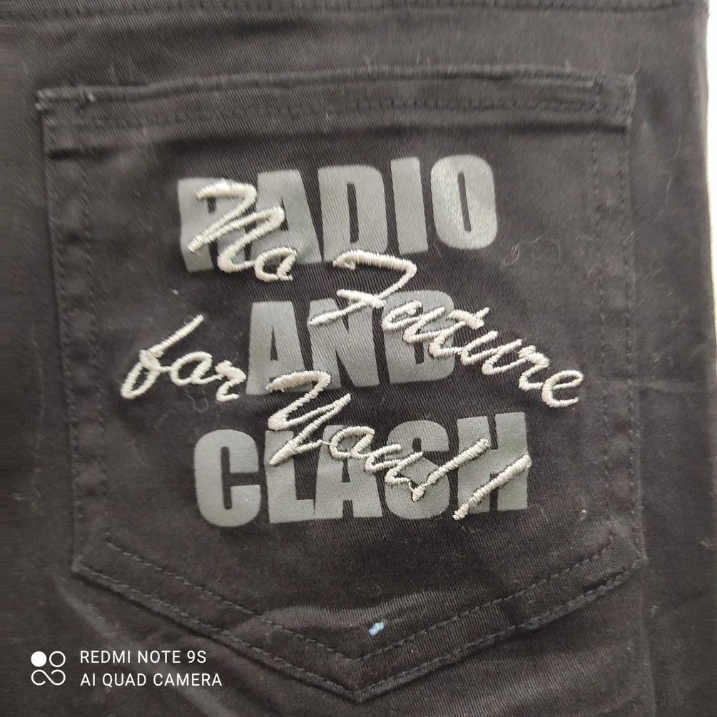 Japanese Brand Bad New From Glad News Radio Clash Black Multipocket Pant Size US 28 / EU 44 - 13 Thumbnail