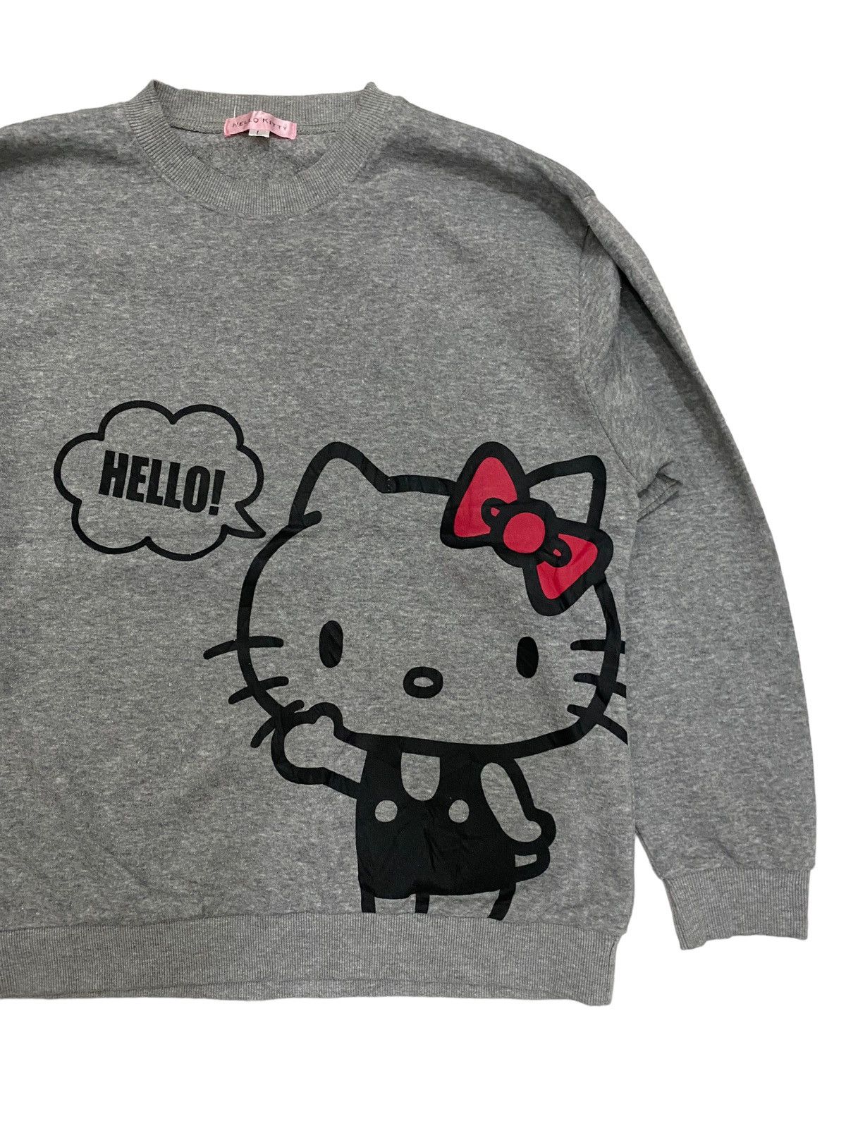 Cartoon Network × Japanese Brand Hello Kitty Overprint Sweatshirt Size US L / EU 52-54 / 3 - 3 Thumbnail