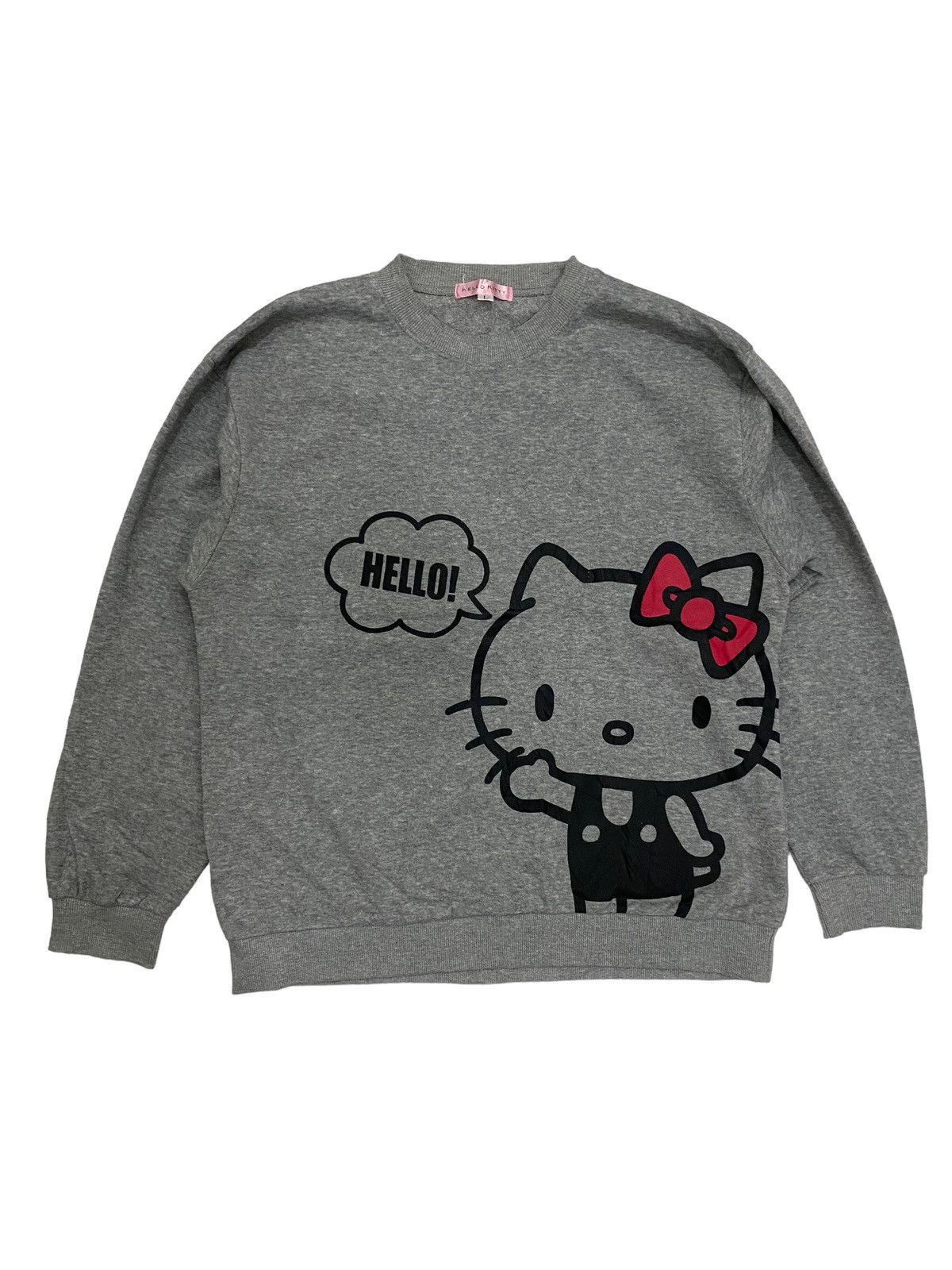 Cartoon Network × Japanese Brand Hello Kitty Overprint Sweatshirt Size US L / EU 52-54 / 3 - 1 Thumbnail