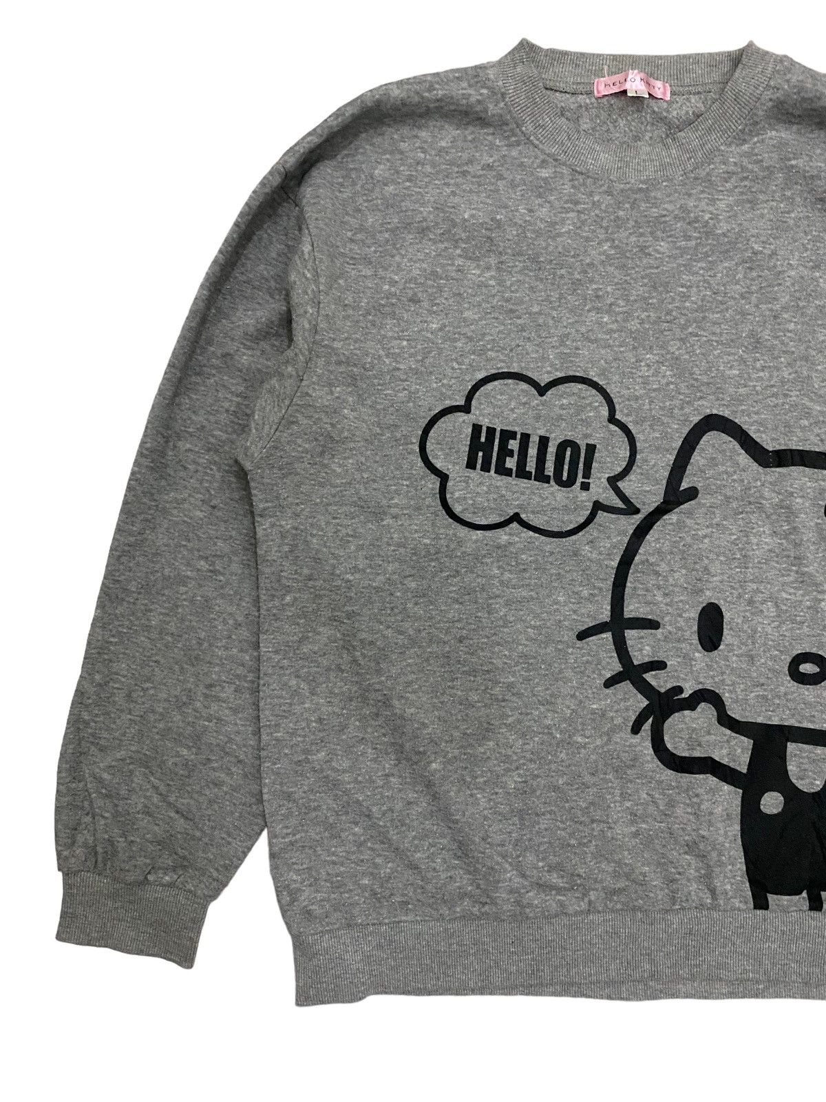 Cartoon Network × Japanese Brand Hello Kitty Overprint Sweatshirt Size US L / EU 52-54 / 3 - 2 Thumbnail