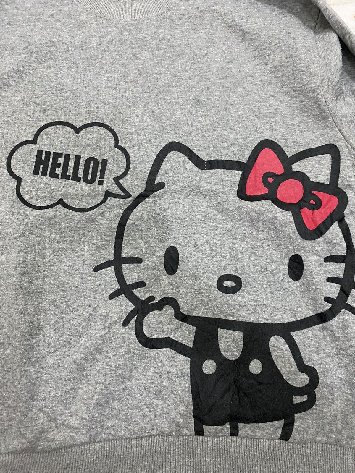 Cartoon Network × Japanese Brand Hello Kitty Overprint Sweatshirt Size US L / EU 52-54 / 3 - 6 Thumbnail