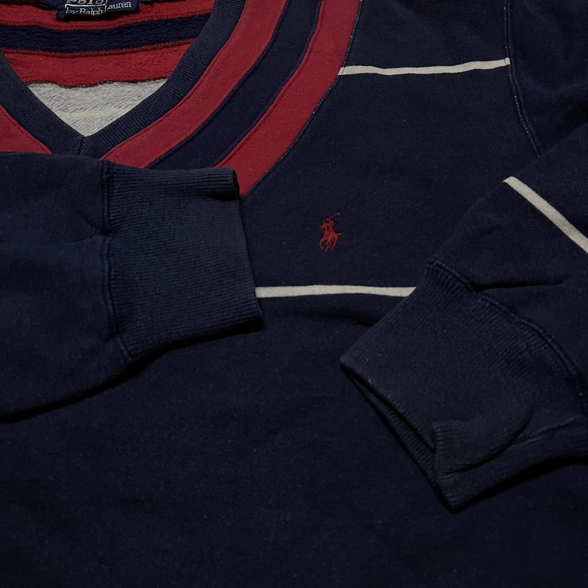 Polo Ralph Lauren Vintage polo ralph lauren sweatshirt pullover Size US L / EU 52-54 / 3 - 3 Thumbnail