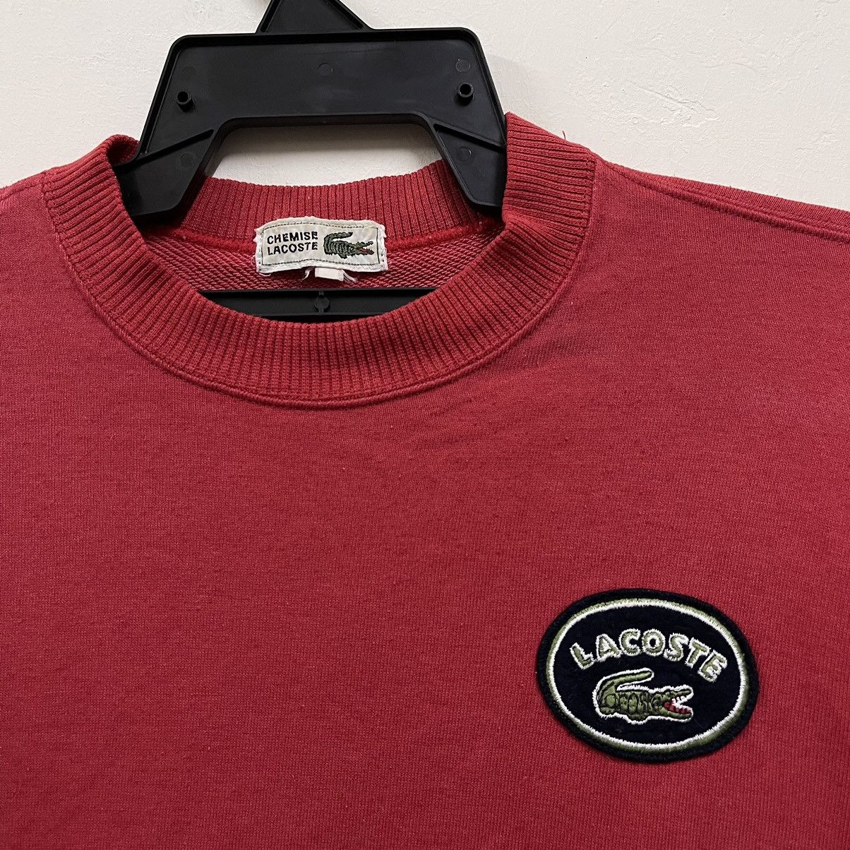 Lacoste Vintage 90s lacoste sweatshirt pullover Size US L / EU 52-54 / 3 - 2 Thumbnail