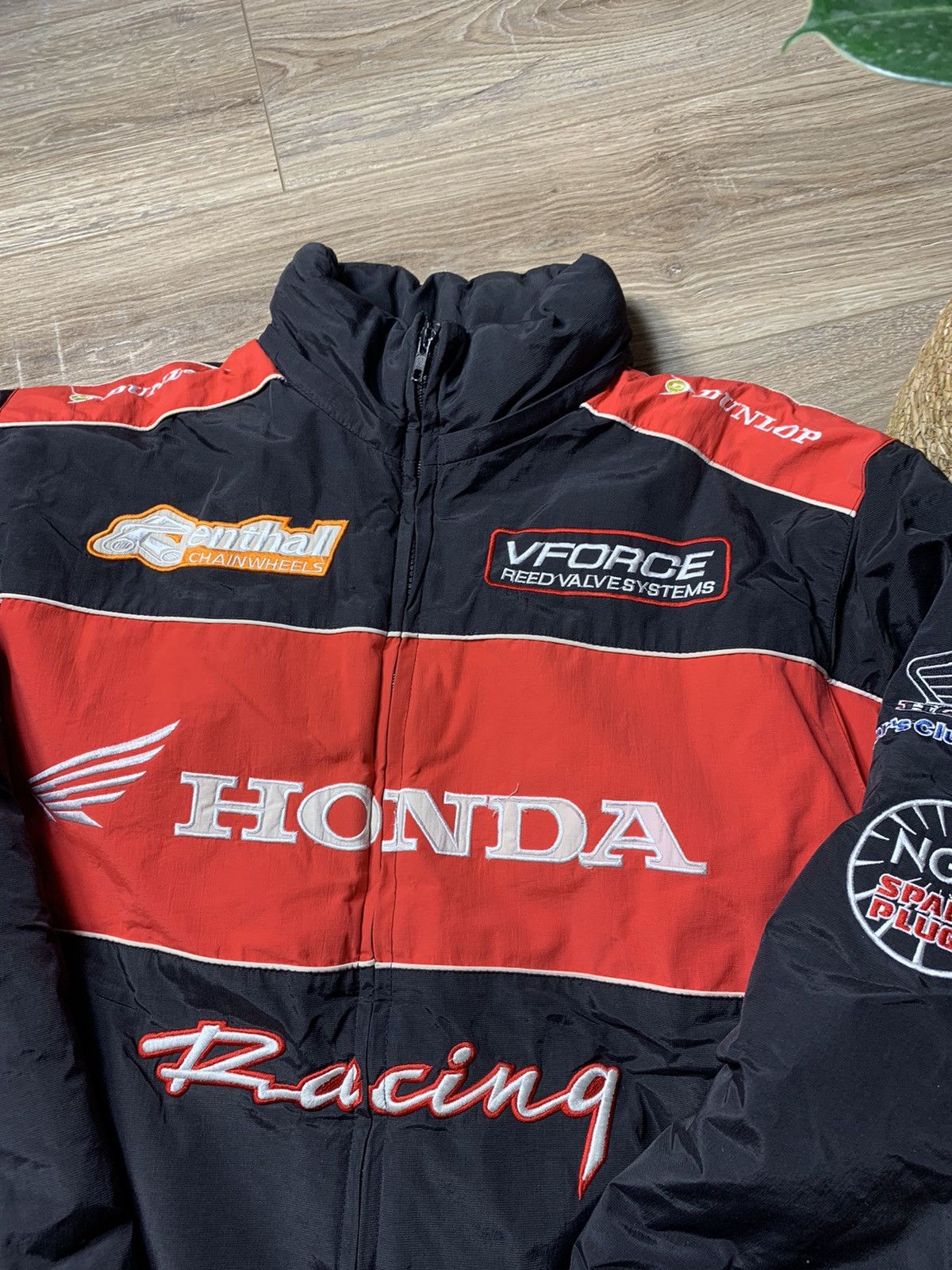 Honda × NASCAR Vintage Honda Racing Team Moto Jacket Size US XXL / EU 58 / 5 - 4 Thumbnail