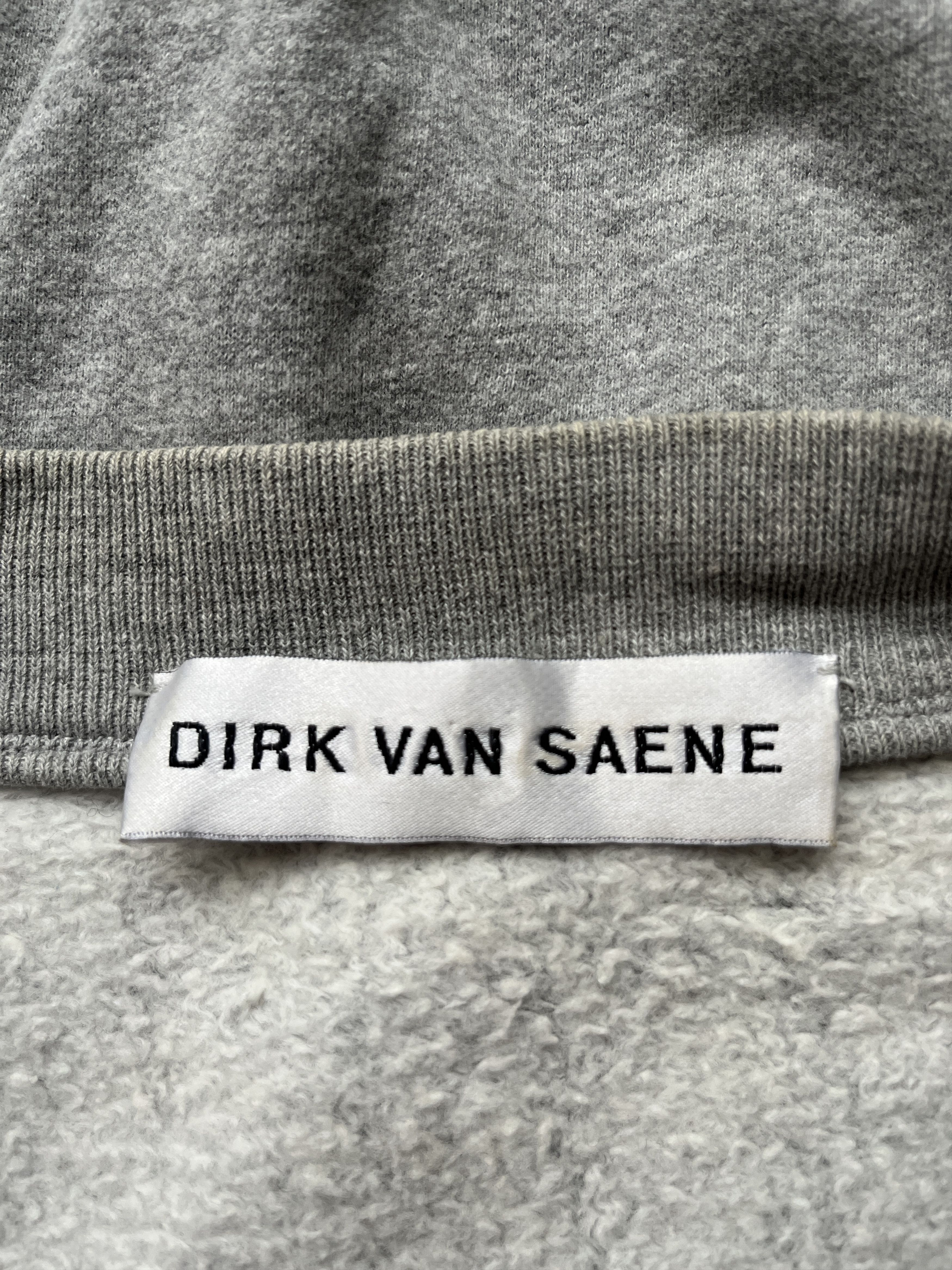Dirk Van Saene ⚡️QUICK SALE⚡️Dirk Van Saene Grey Cross-Over Sweatshirt Size S / US 4 / IT 40 - 3 Thumbnail