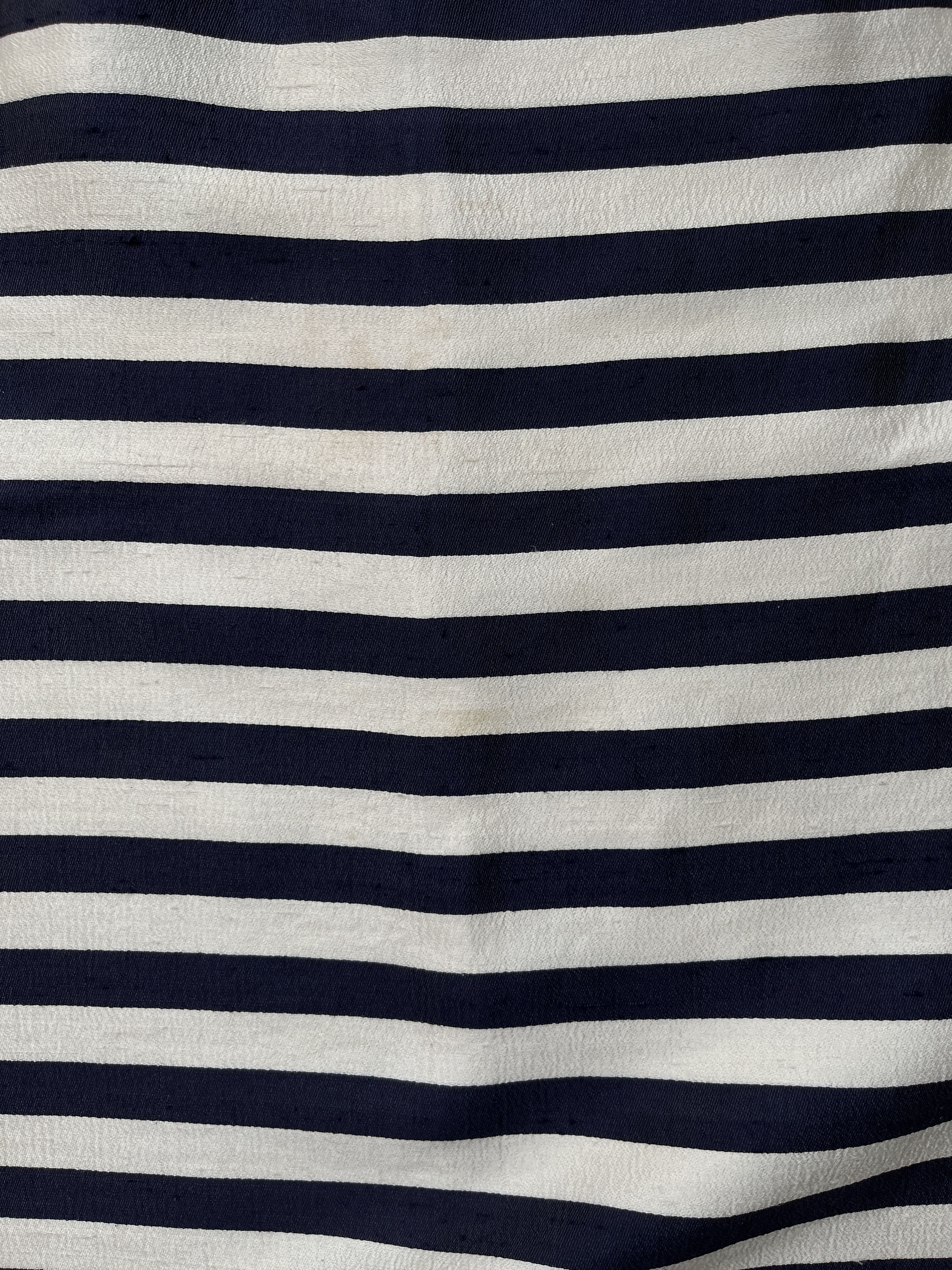Dirk Van Saene ⚡️QUICK SALE⚡️1995 Dirk Van Saene Silk/Cotton Striped Dress Size M / US 6-8 / IT 42-44 - 5 Thumbnail