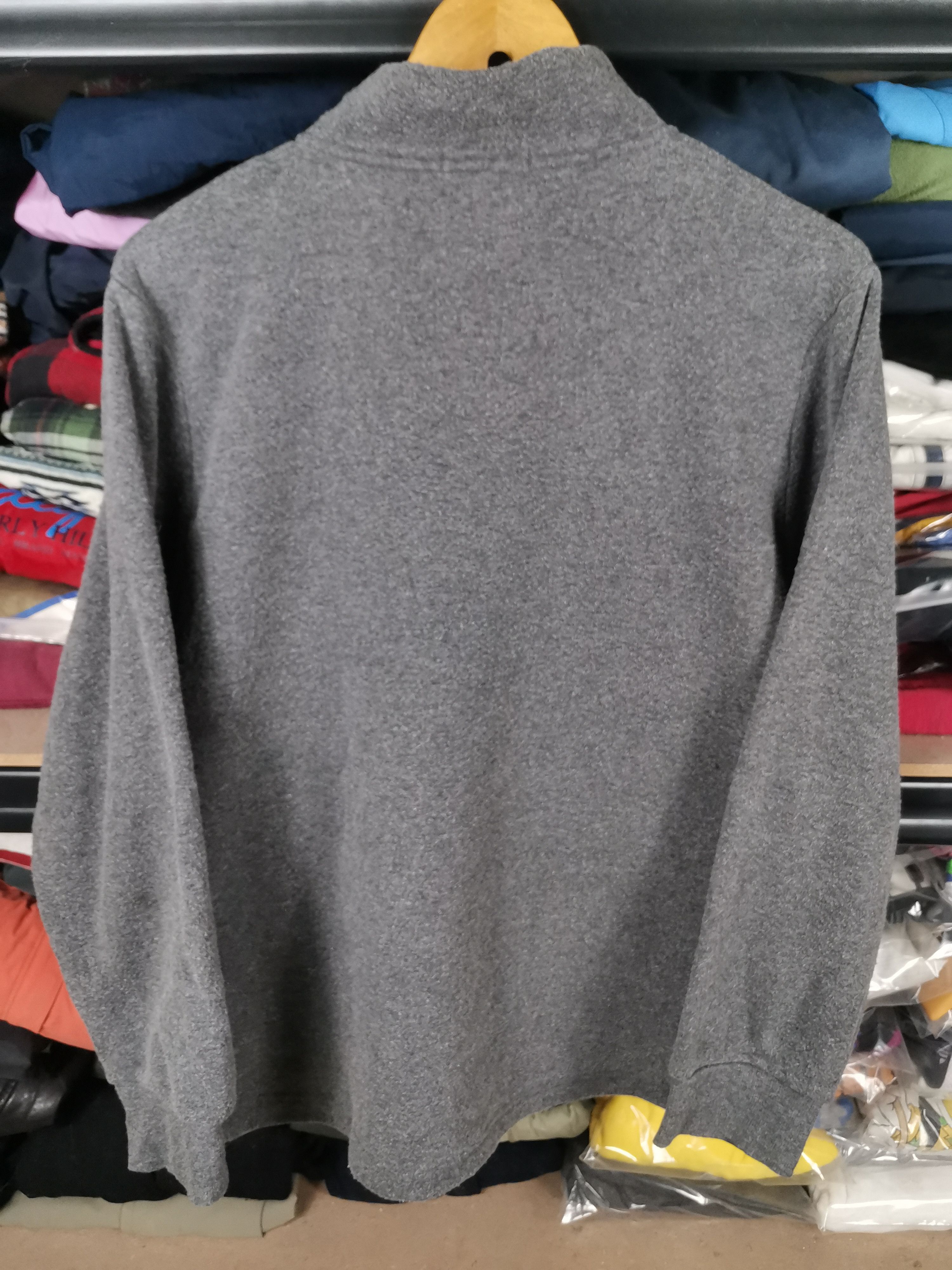 Japanese Brand Vintage 90s Michiko London Fleece Half Zipper Sweater Size US XL / EU 56 / 4 - 3 Thumbnail
