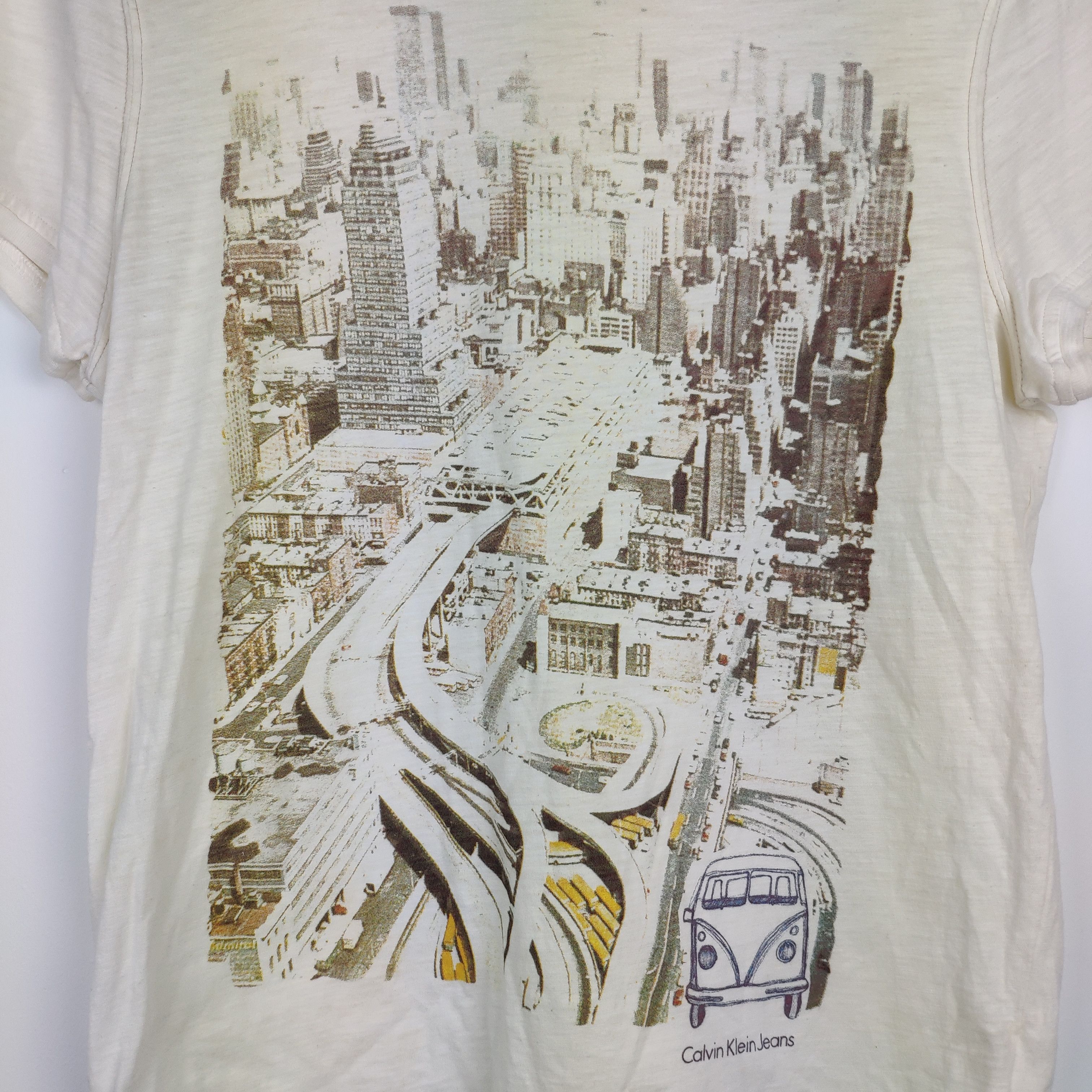 Calvin Klein × Vintage Vintage Calvin Klein Jeans T Shirt Size US M / EU 48-50 / 2 - 2 Thumbnail