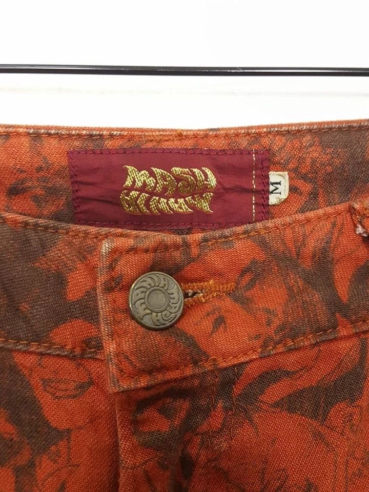 Japanese Brand JAPAN MASH MANIA FAMILY POTRAIT ALL PRINT BOOTCUT PANTS Size US 28 / EU 44 - 8 Thumbnail