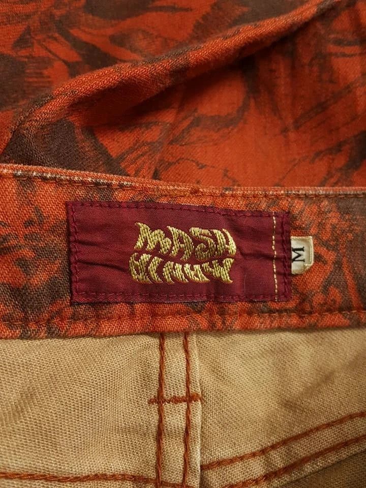 Japanese Brand JAPAN MASH MANIA FAMILY POTRAIT ALL PRINT BOOTCUT PANTS Size US 28 / EU 44 - 15 Thumbnail