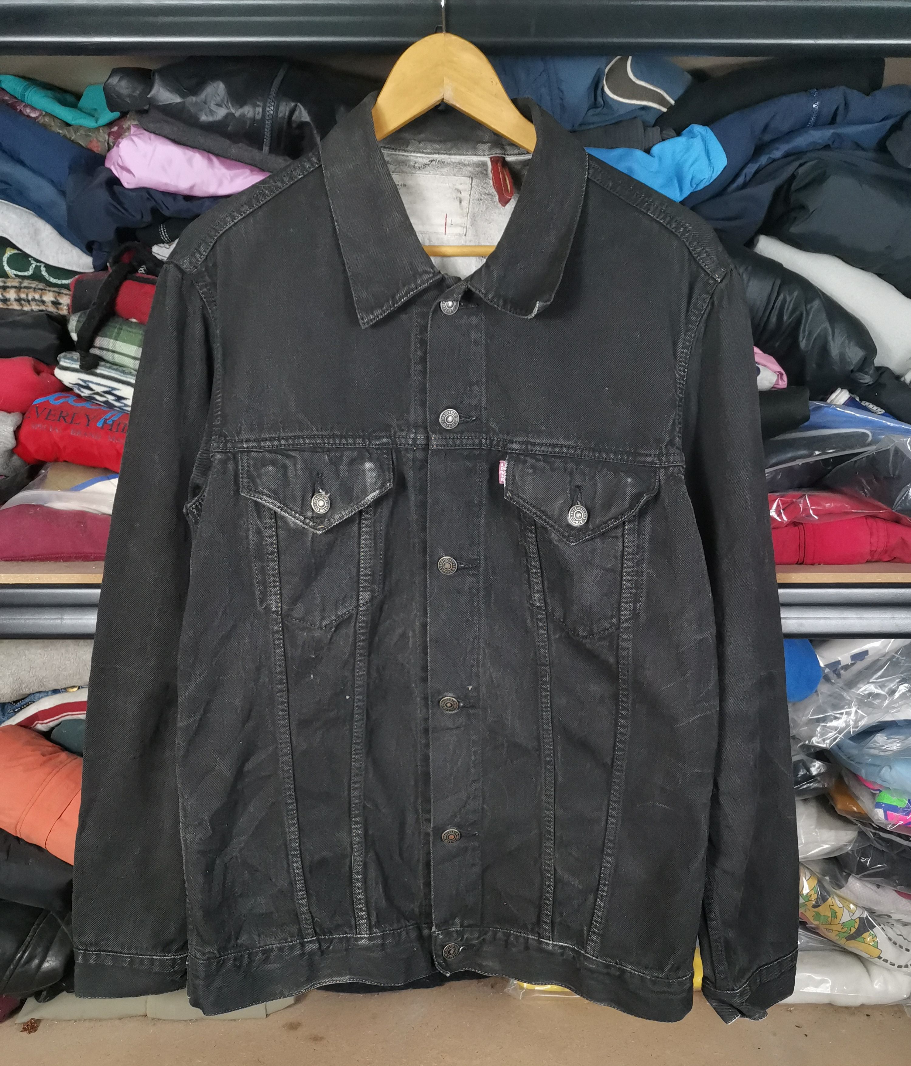 Levi's Vintage Levi's Redloop Trucker Denim Jacket Size US L / EU 52-54 / 3 - 1 Thumbnail