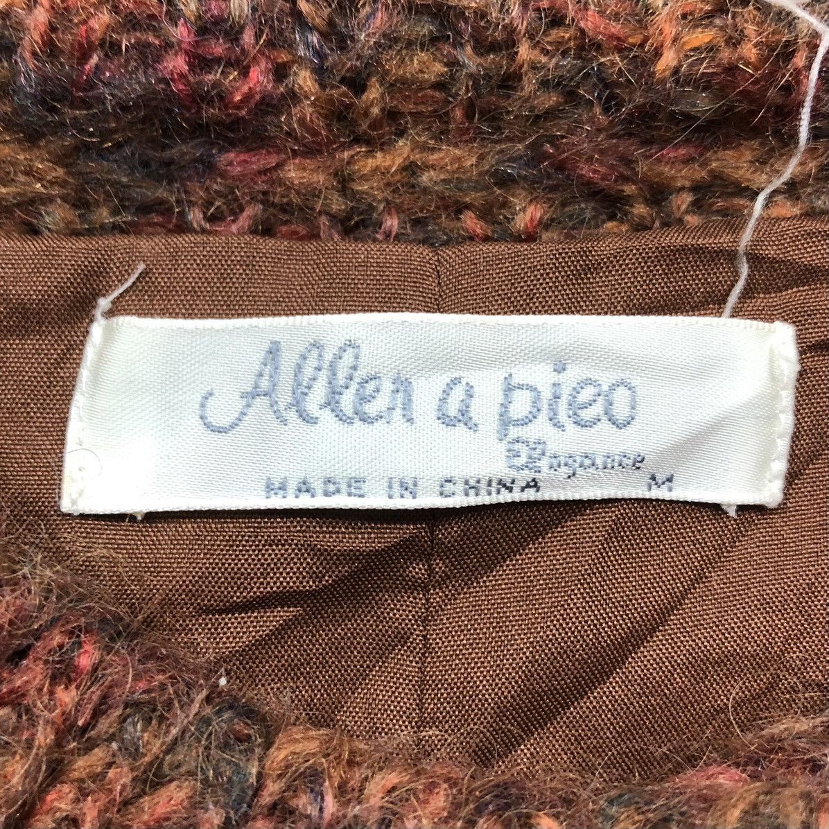 Aran Isles Knitwear Vintage Knit Mohair Cardigan Button up by Allen a pieo Size L / US 10 / IT 46 - 10 Thumbnail