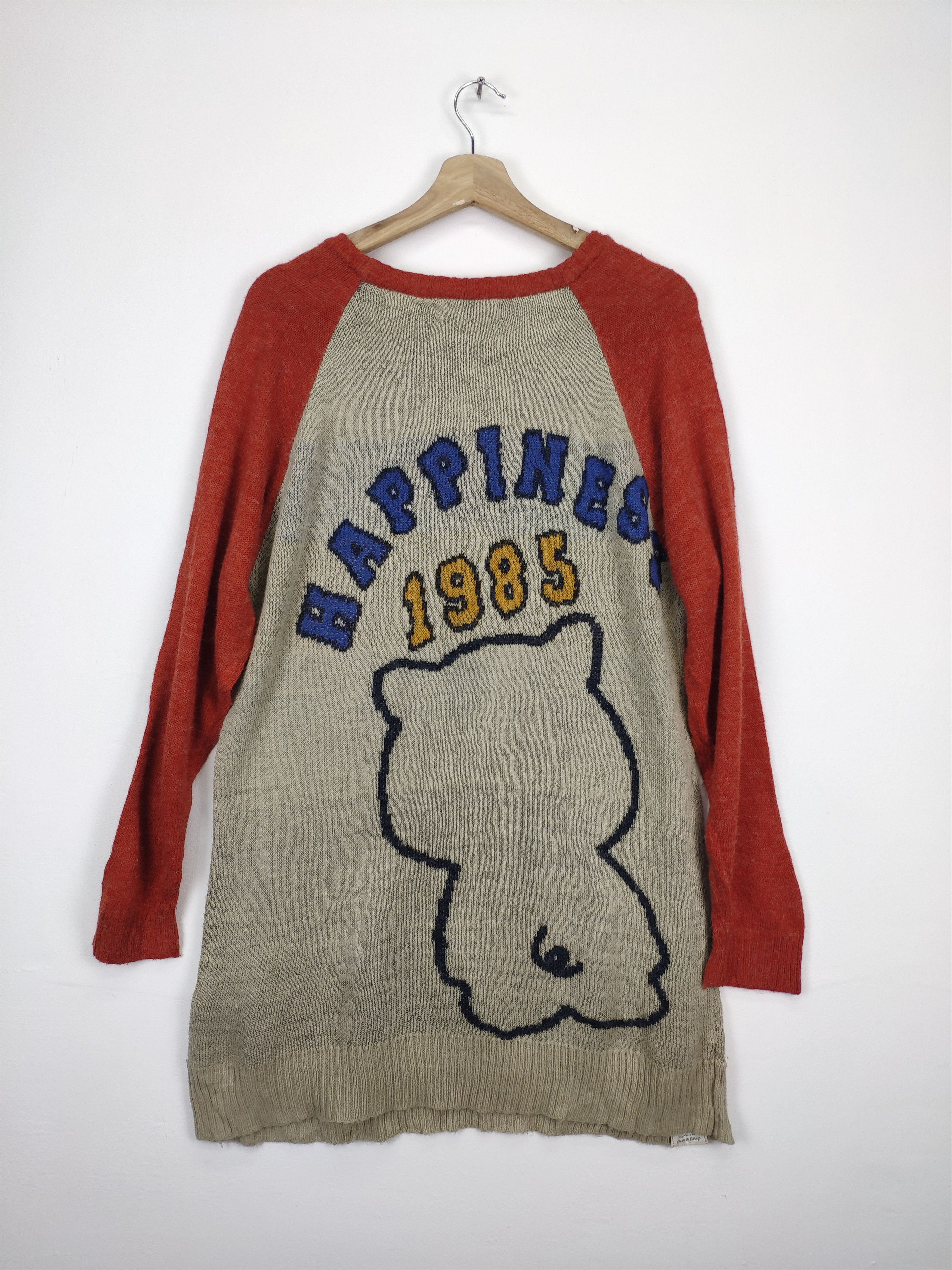Japanese Brand × Vintage Vintage Drug Store Knit Sweater Cute Pig Printed 🐷🐷🐷 Size M / US 6-8 / IT 42-44 - 12 Thumbnail