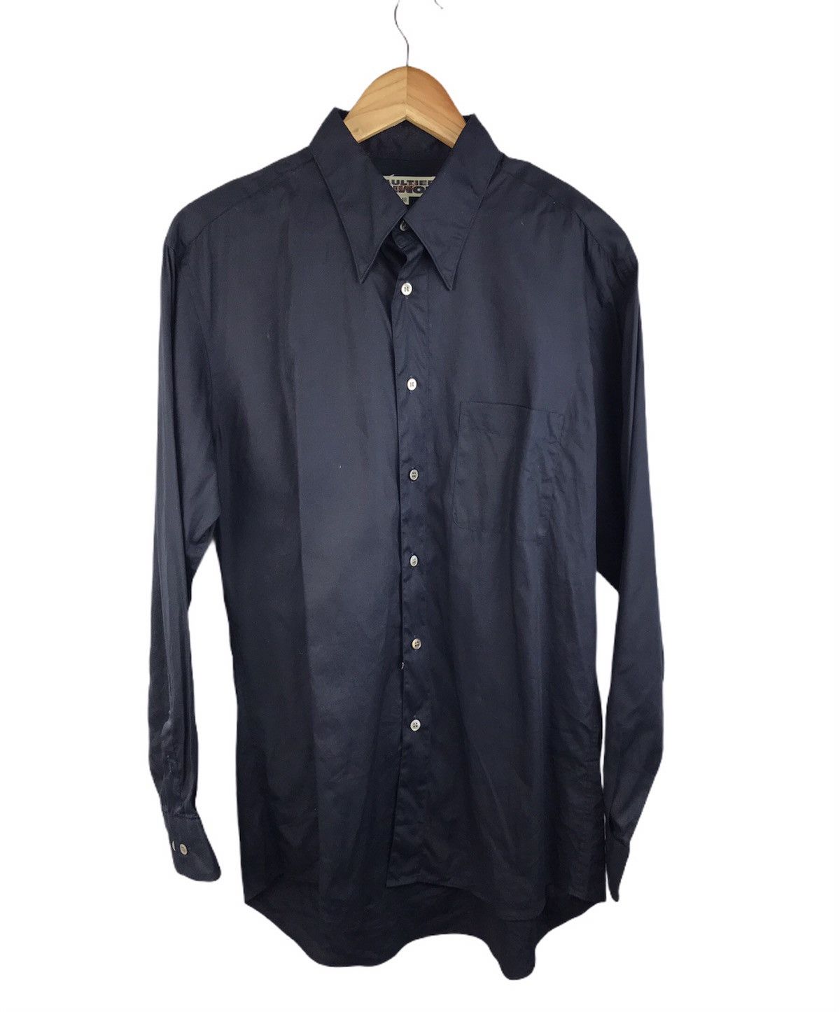 Jean Paul Gaultier Gaultier Homme objet Casual Black Shirt Size US M / EU 48-50 / 2 - 1 Thumbnail