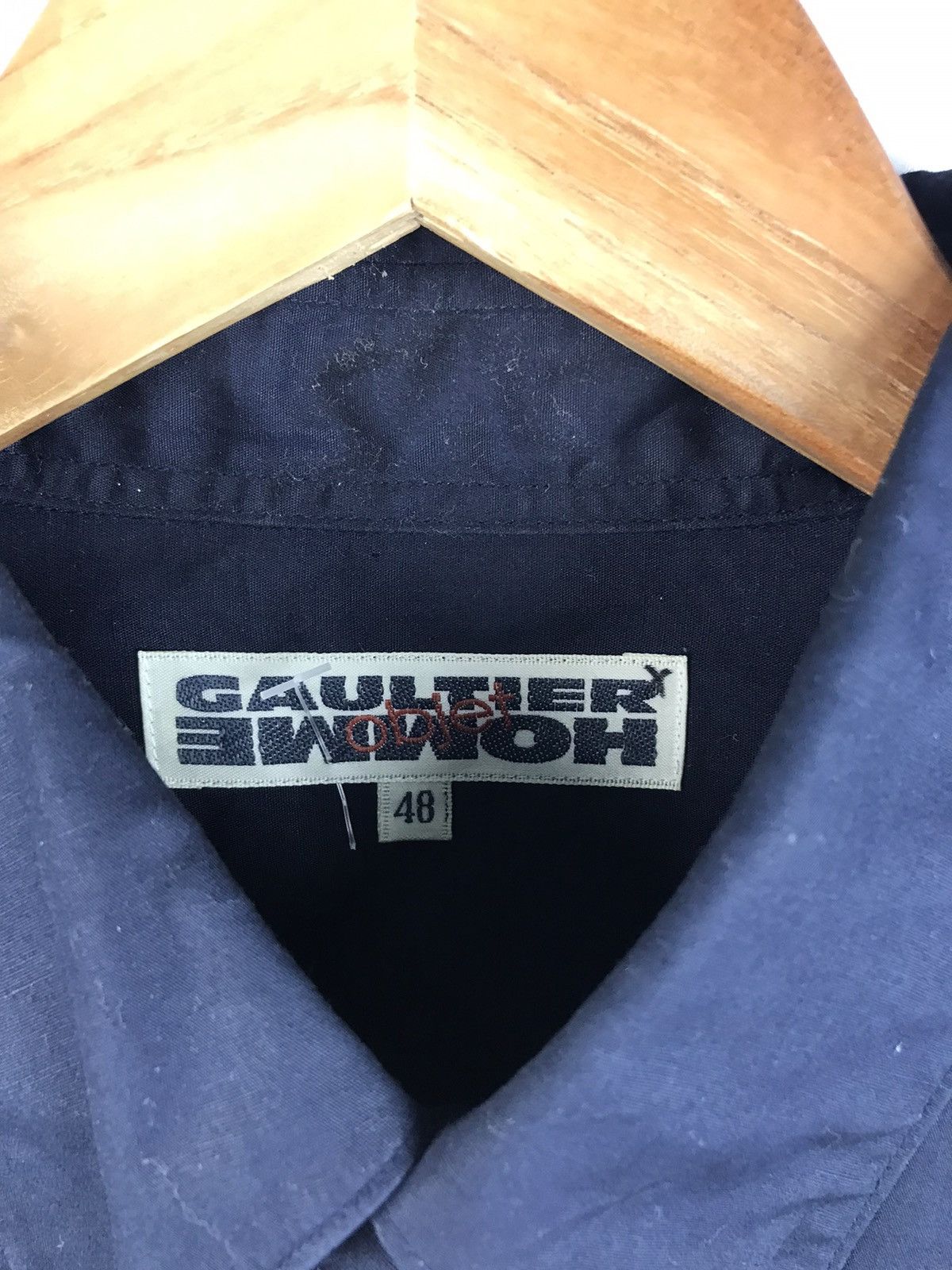 Jean Paul Gaultier Gaultier Homme objet Casual Black Shirt Size US M / EU 48-50 / 2 - 3 Thumbnail