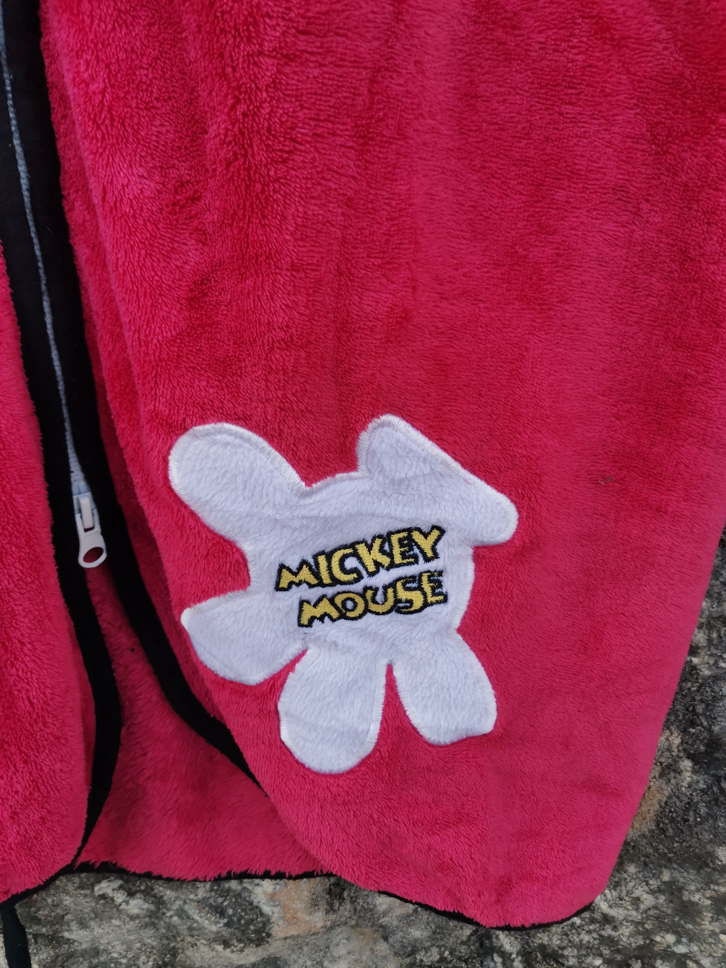 Disney Vintage Japanese Brand Disney Mickey Mouse Hoodies Vest Size US S / EU 44-46 / 1 - 2 Thumbnail