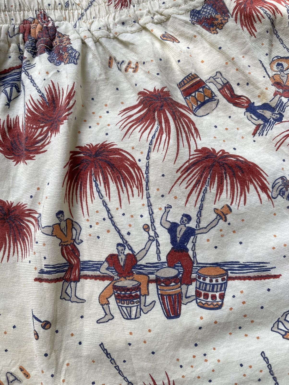 Tsumori Chisato Vintage Hai Sporting Gear Overprint short Size US 34 / EU 50 - 5 Thumbnail