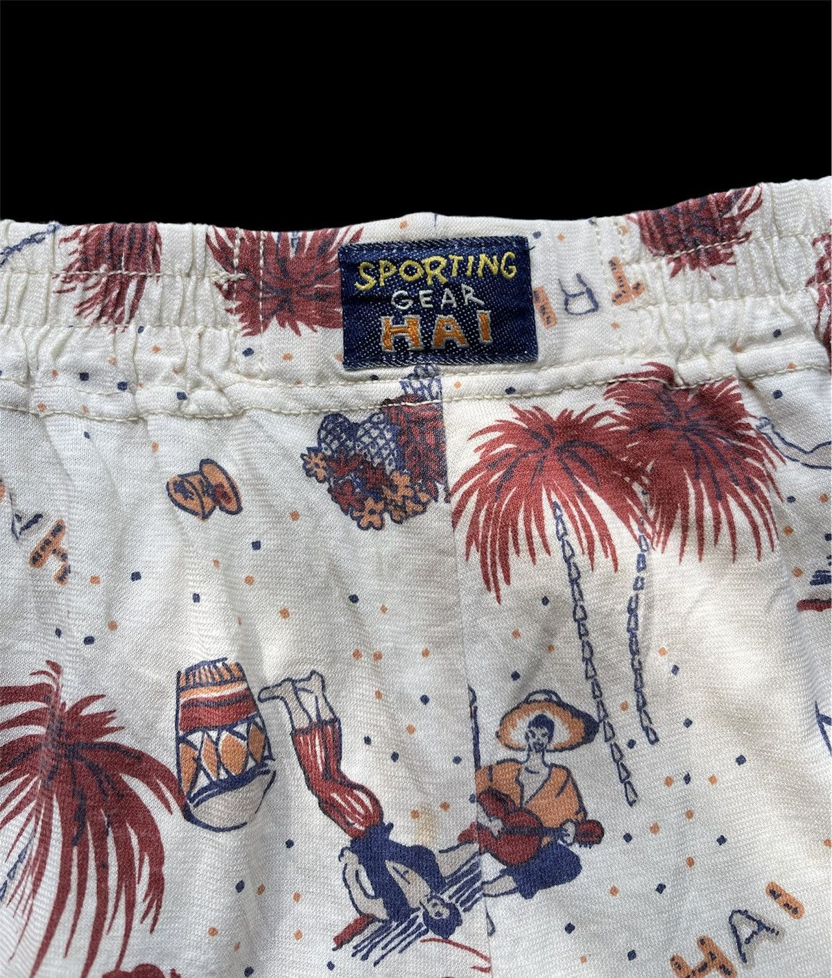 Tsumori Chisato Vintage Hai Sporting Gear Overprint short Size US 34 / EU 50 - 3 Thumbnail