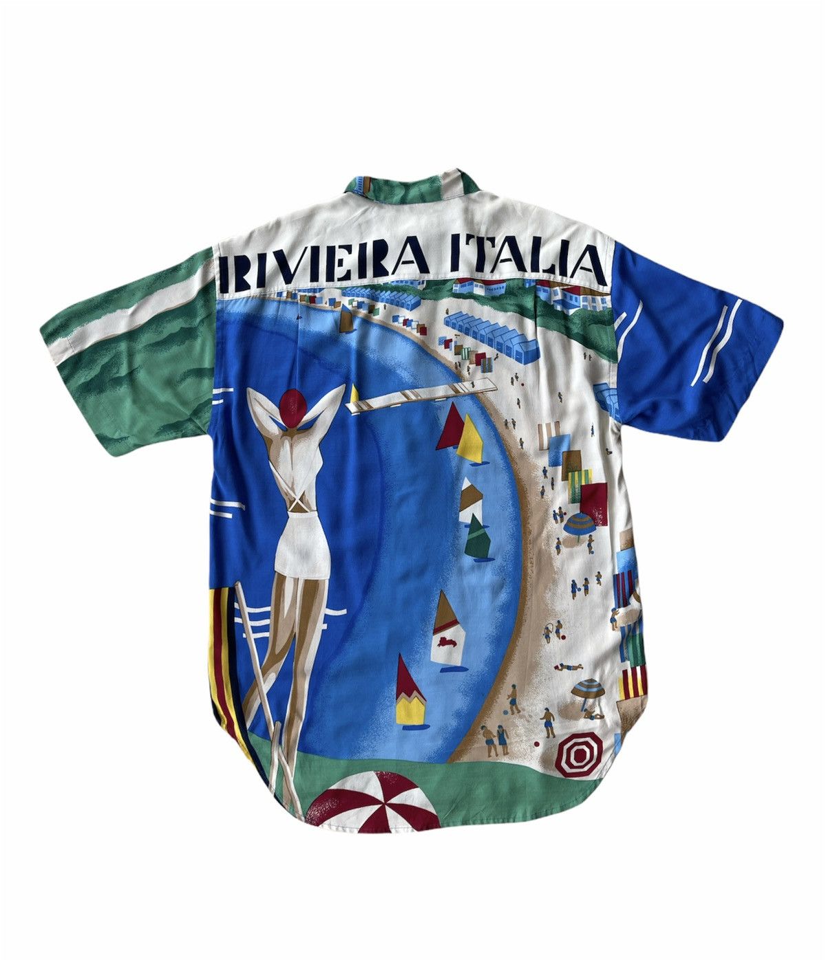 トップス POLO ralph lauren RIVIERA ITALIA XL size Classic Fit Riviera Mesh Polo Shirt