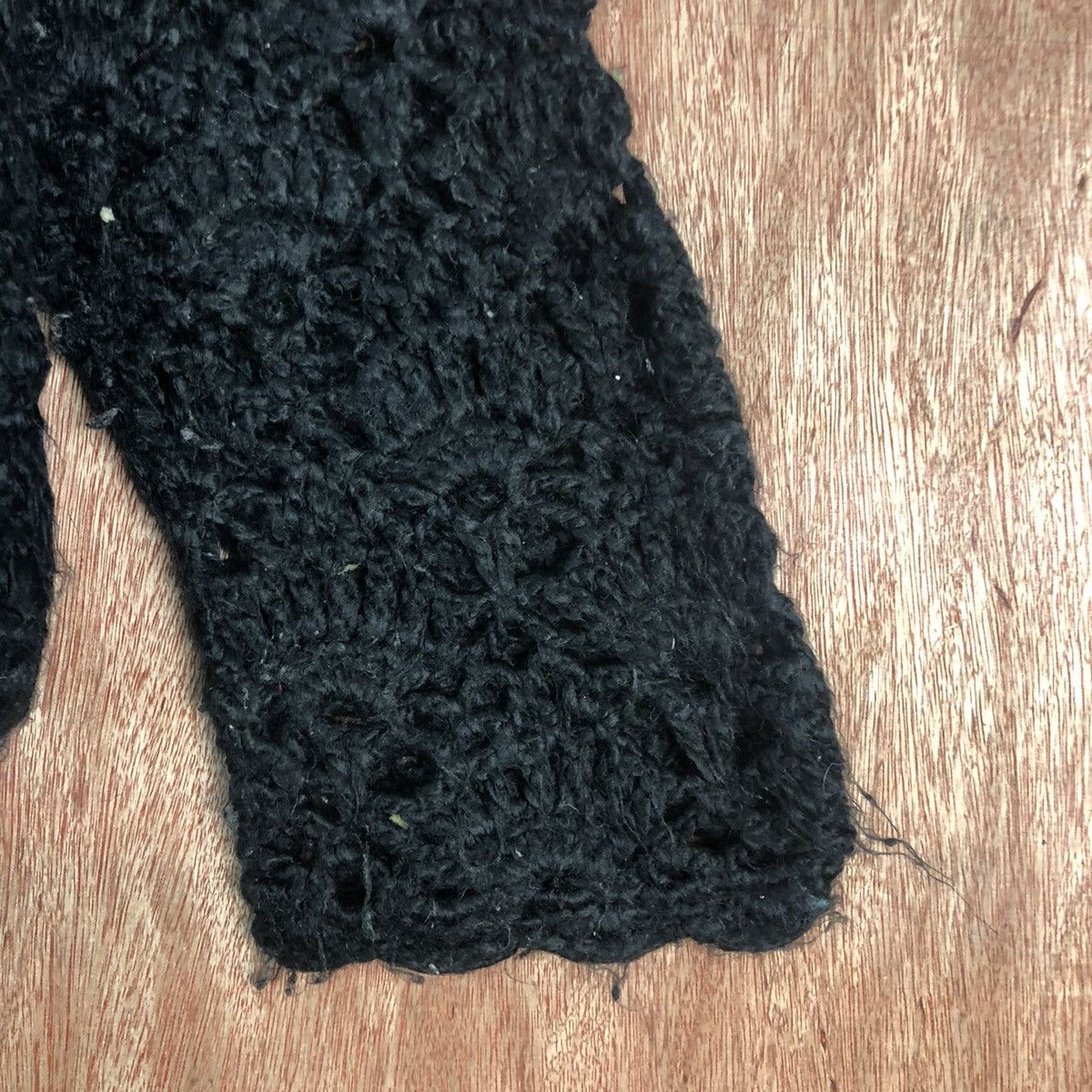 Japanese Brand DL Vtg Pual Ci Cin Racique crochet Mesh Net Knit #A201 Size US S / EU 44-46 / 1 - 4 Thumbnail