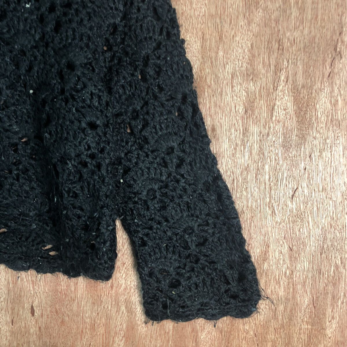 Japanese Brand DL Vtg Pual Ci Cin Racique crochet Mesh Net Knit #A201 Size US S / EU 44-46 / 1 - 5 Thumbnail