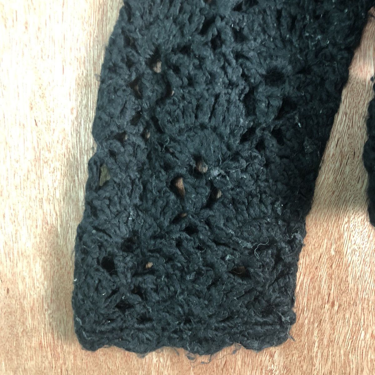 Japanese Brand DL Vtg Pual Ci Cin Racique crochet Mesh Net Knit #A201 Size US S / EU 44-46 / 1 - 6 Thumbnail