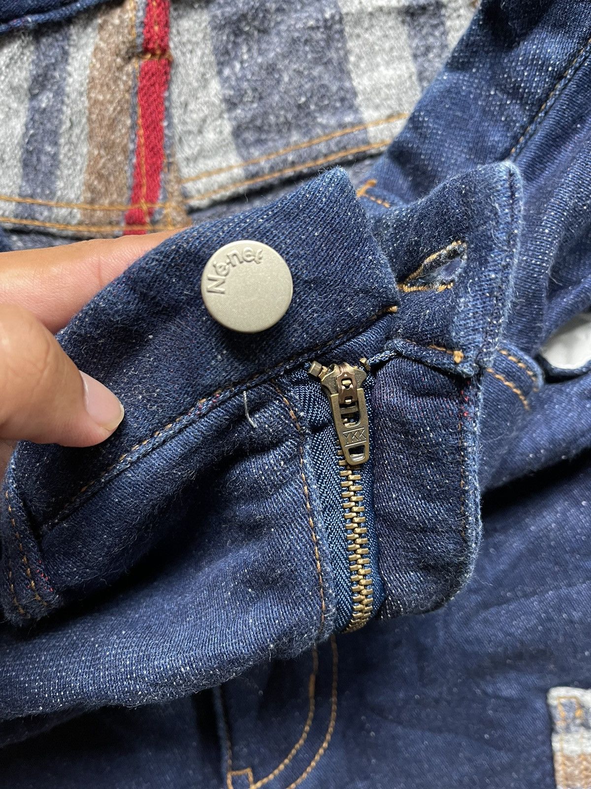 Issey Miyake × Ne-Net × Tsumori Chisato Vintage Ne-Net by issy miyake short jeans womenswear Size 28" / US 6 / IT 42 - 7 Thumbnail