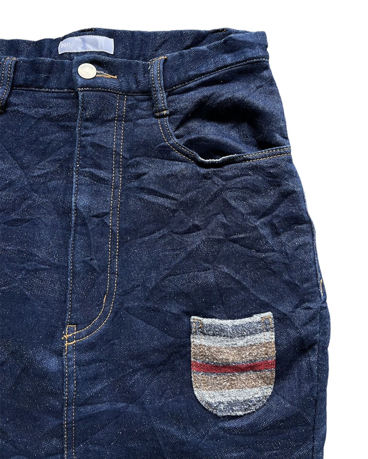 Issey Miyake × Ne-Net × Tsumori Chisato Vintage Ne-Net by issy miyake short jeans womenswear Size 28" / US 6 / IT 42 - 3 Thumbnail