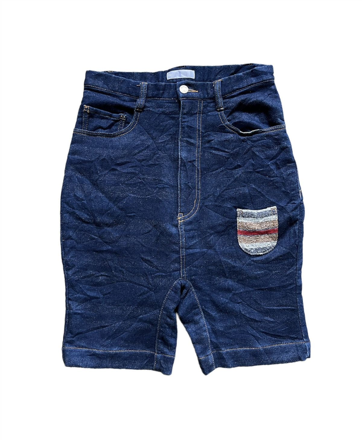 Vintage Ne-Net by issy miyake short jeans womenswear