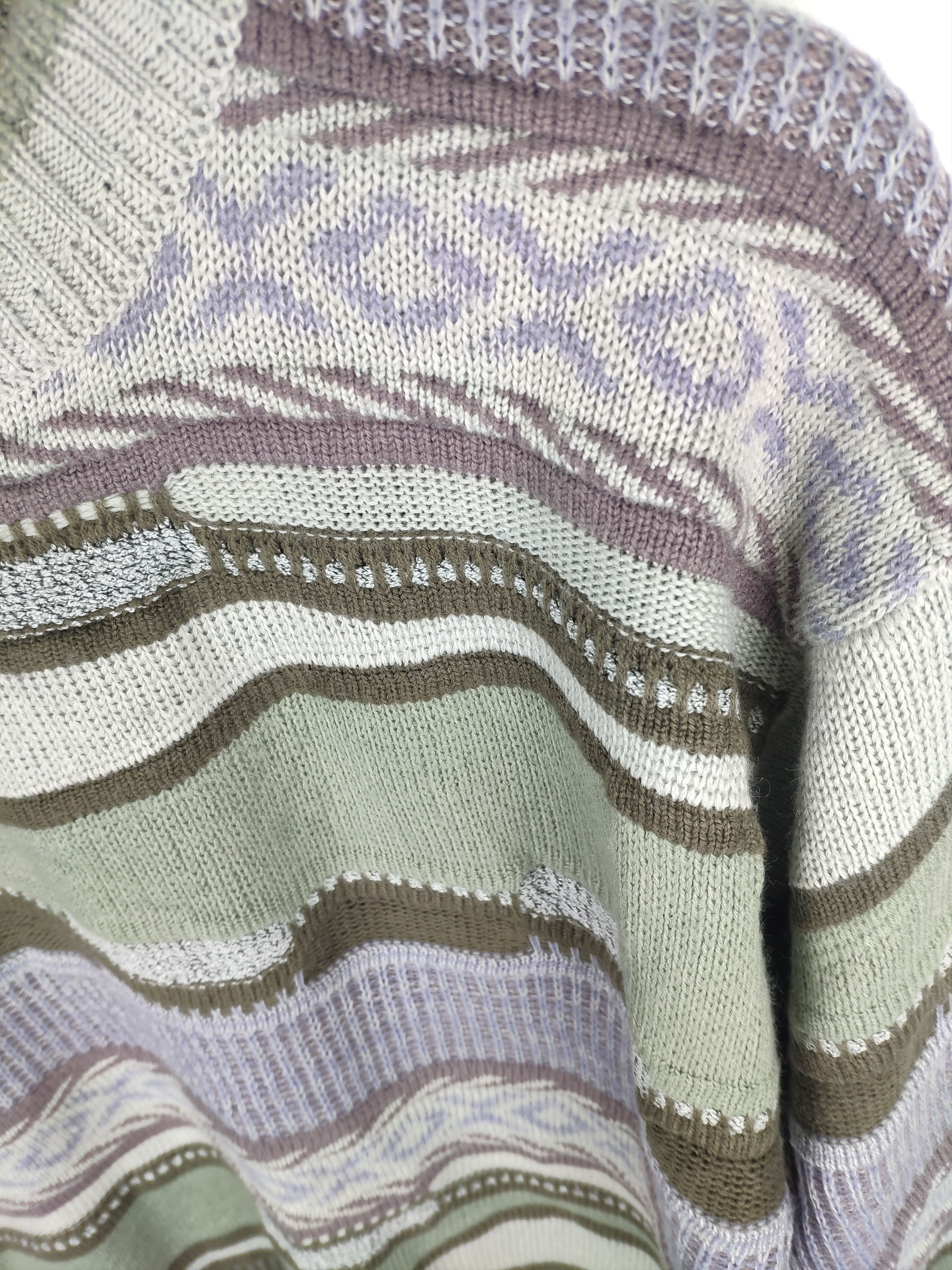 Aran Isles Knitwear × Japanese Brand Vintage Wool Knit Sweater Coogi Style Cable Knit Size US M / EU 48-50 / 2 - 3 Thumbnail
