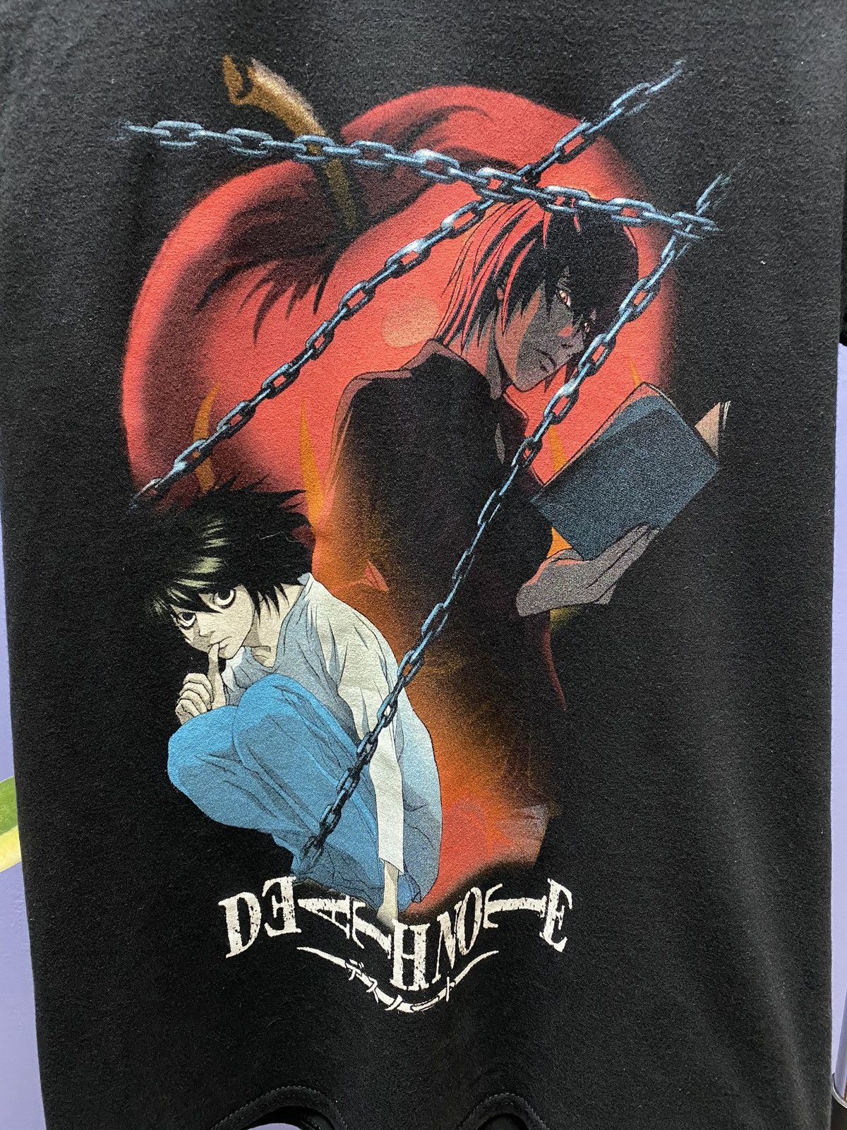 Anime Death Note Light Yagami Anime Manga T Shirt S Size US S / EU 44-46 / 1 - 8 Thumbnail