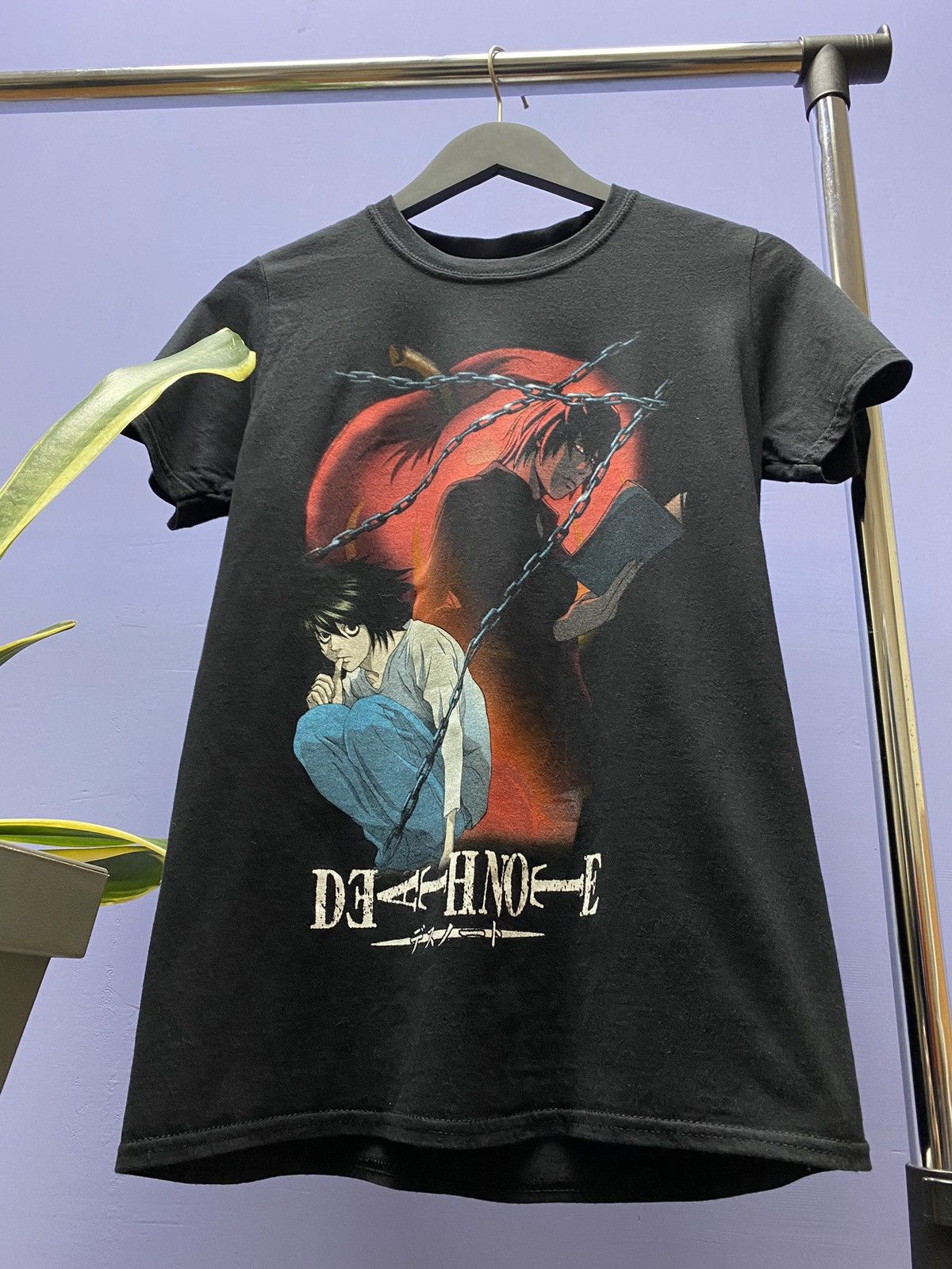 Anime Death Note Light Yagami Anime Manga T Shirt S Size US S / EU 44-46 / 1 - 4 Thumbnail