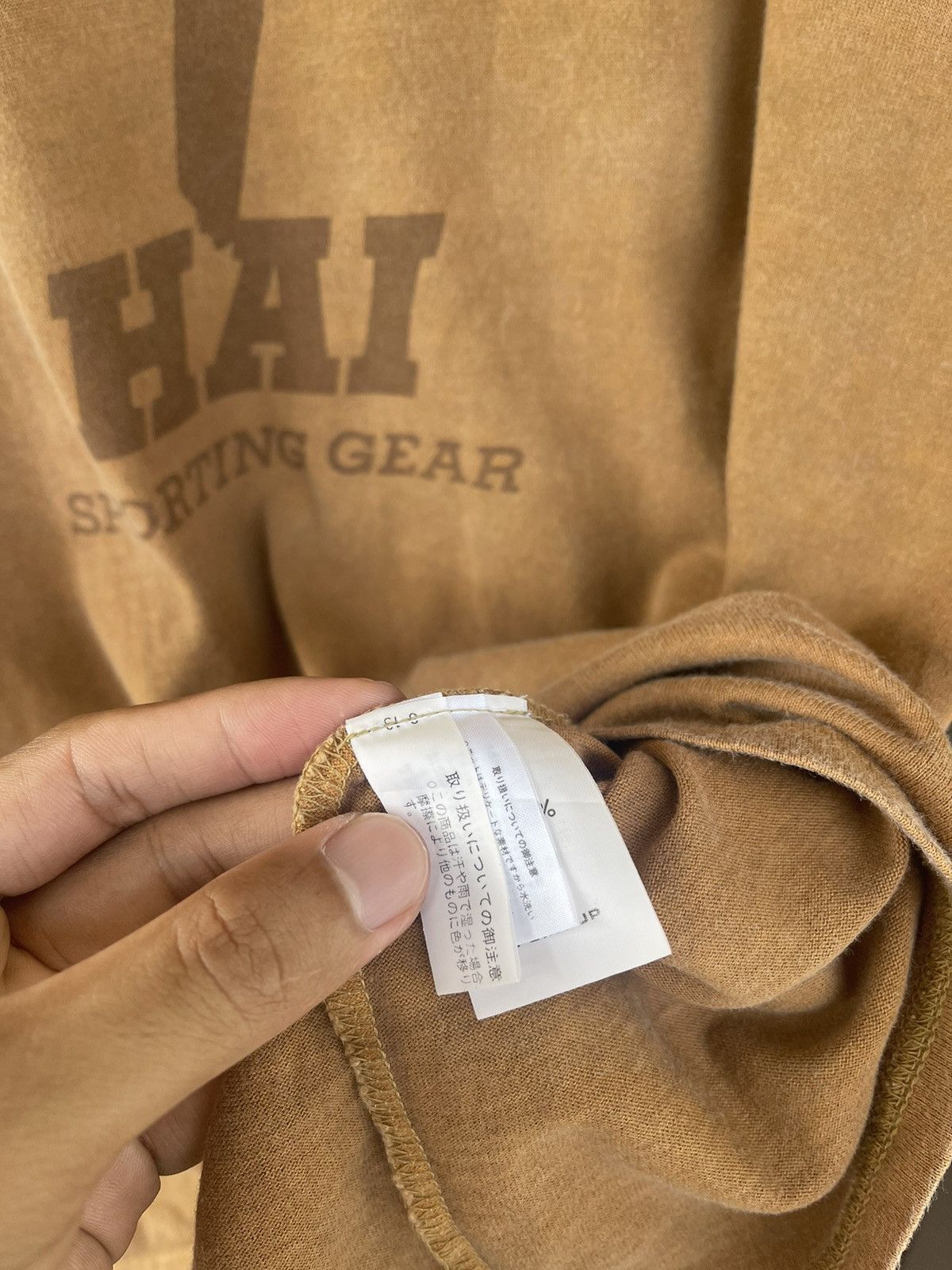 Hai Sporting Gear Vintage Hai sporting gear big logo tee Size M / US 6-8 / IT 42-44 - 7 Thumbnail