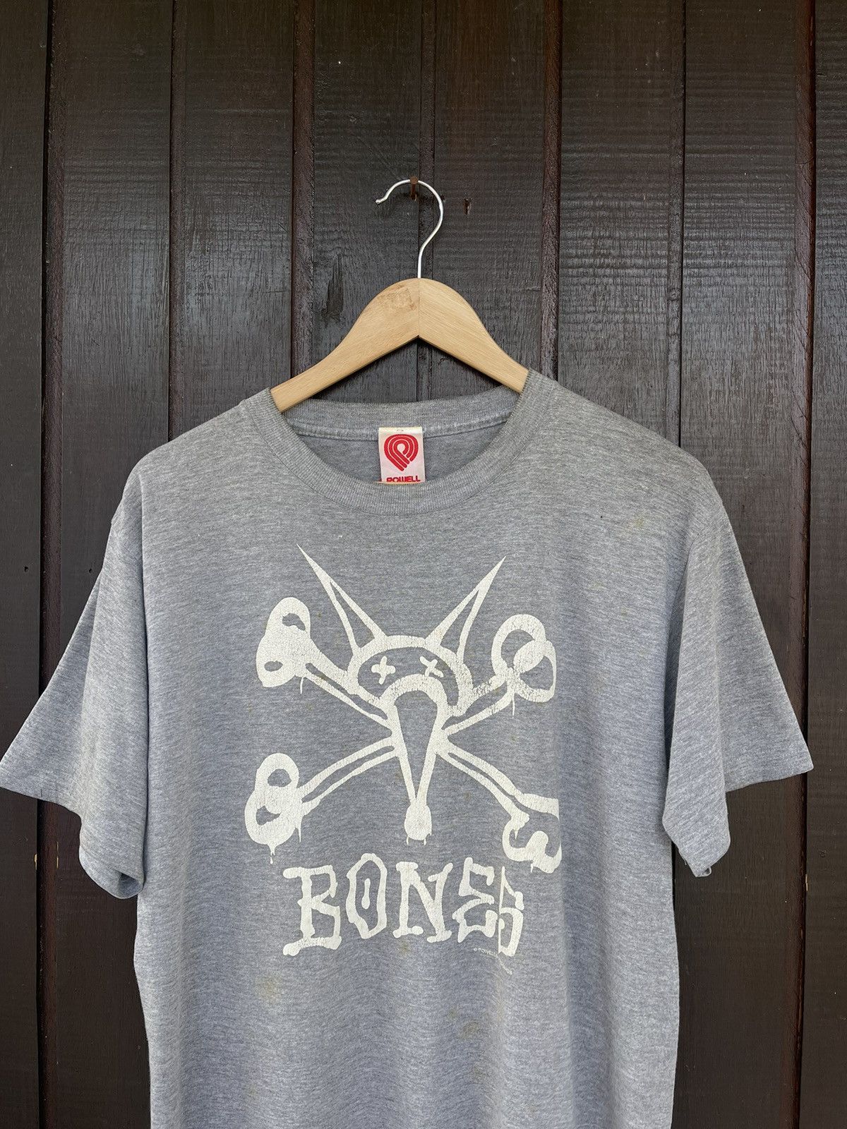 Shorty's Skateboards Vintage 90s Bones powell peralta tee Size US M / EU 48-50 / 2 - 2 Thumbnail